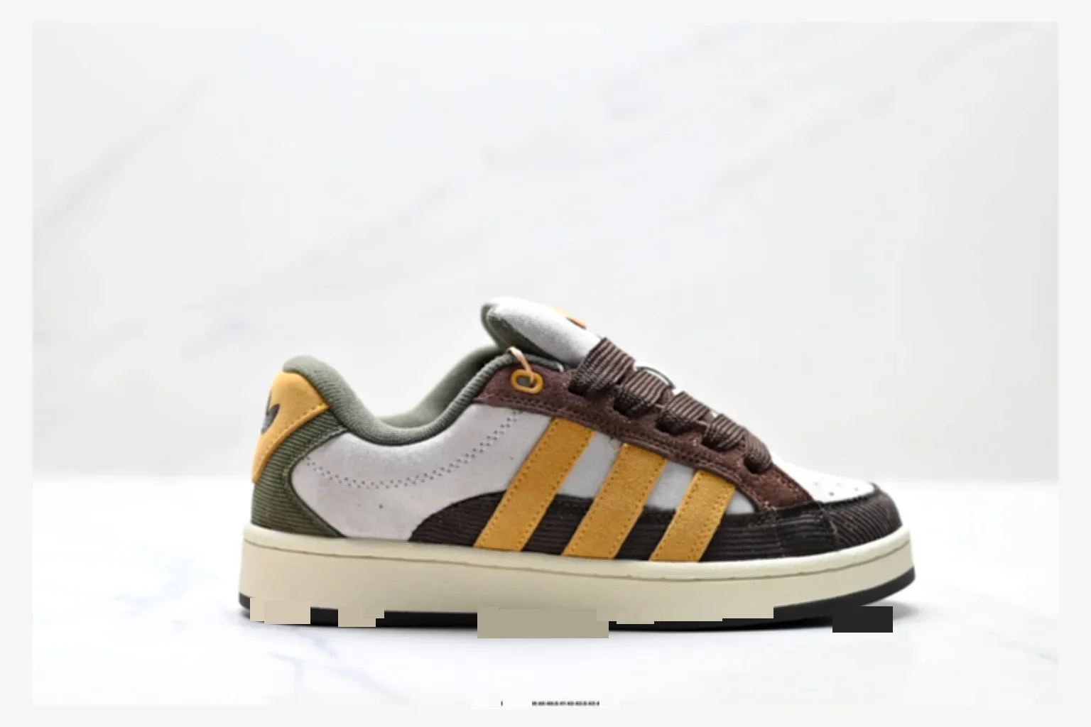 Adidas Campus Brown Yellow Low Top value find image SKU 1182167515