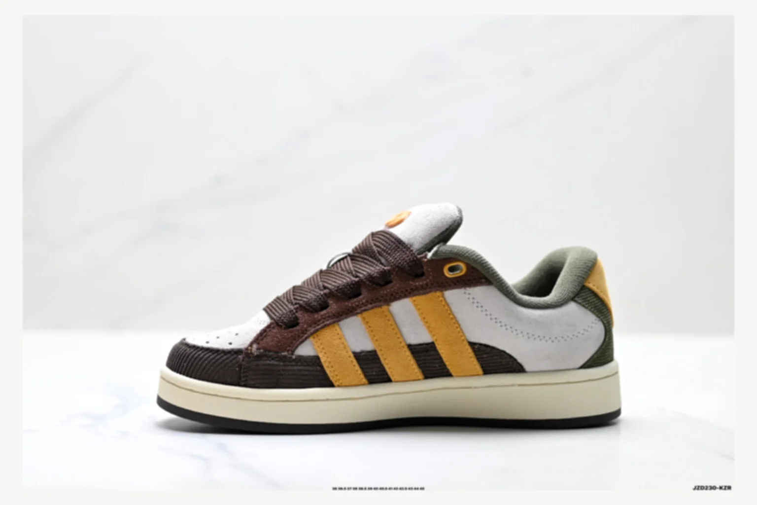 Adidas Campus Brown Yellow Low Top value find image SKU 1182167515 thumbnail 3