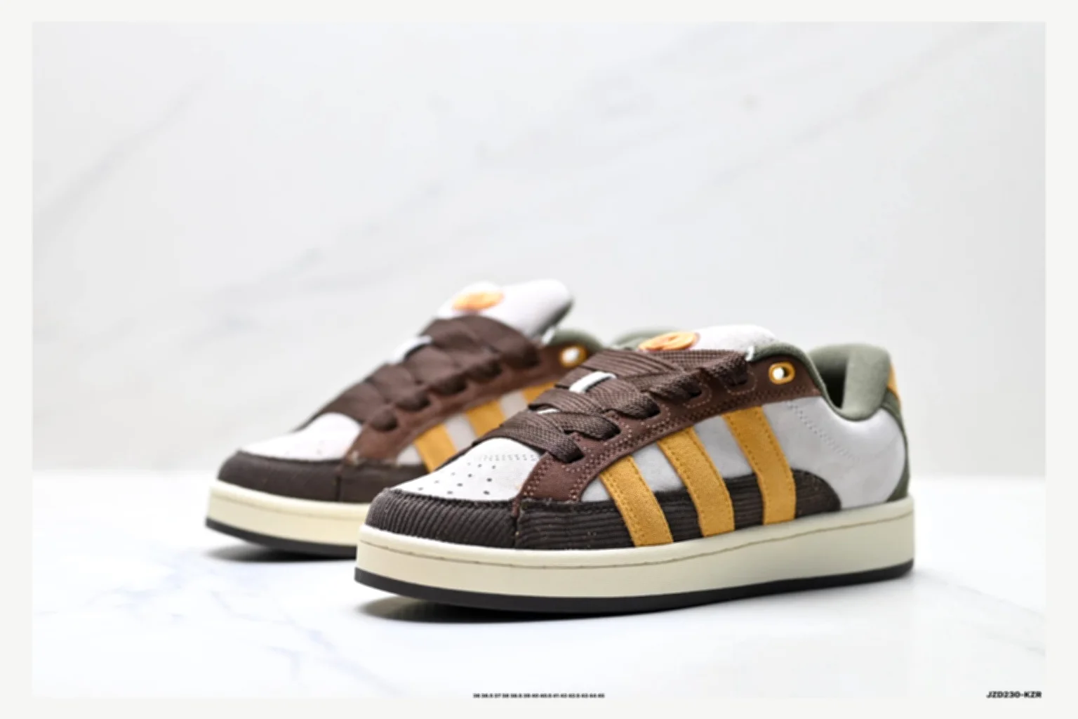 Adidas Campus Brown Yellow Low Top value find image SKU 1182167515 thumbnail 4