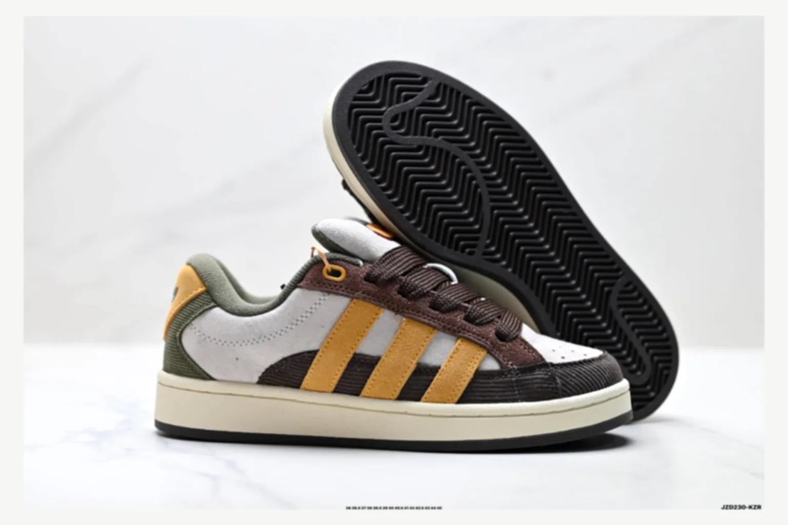 Adidas Campus Brown Yellow Low Top value find image SKU 1182167515 thumbnail 5