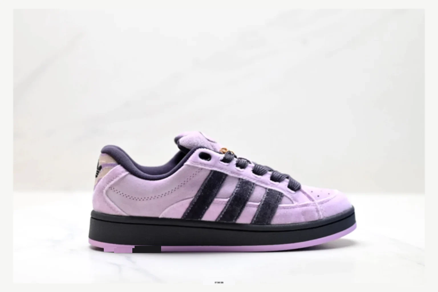 Adidas Campus Lavender Black Low Top value find image SKU 1182167518