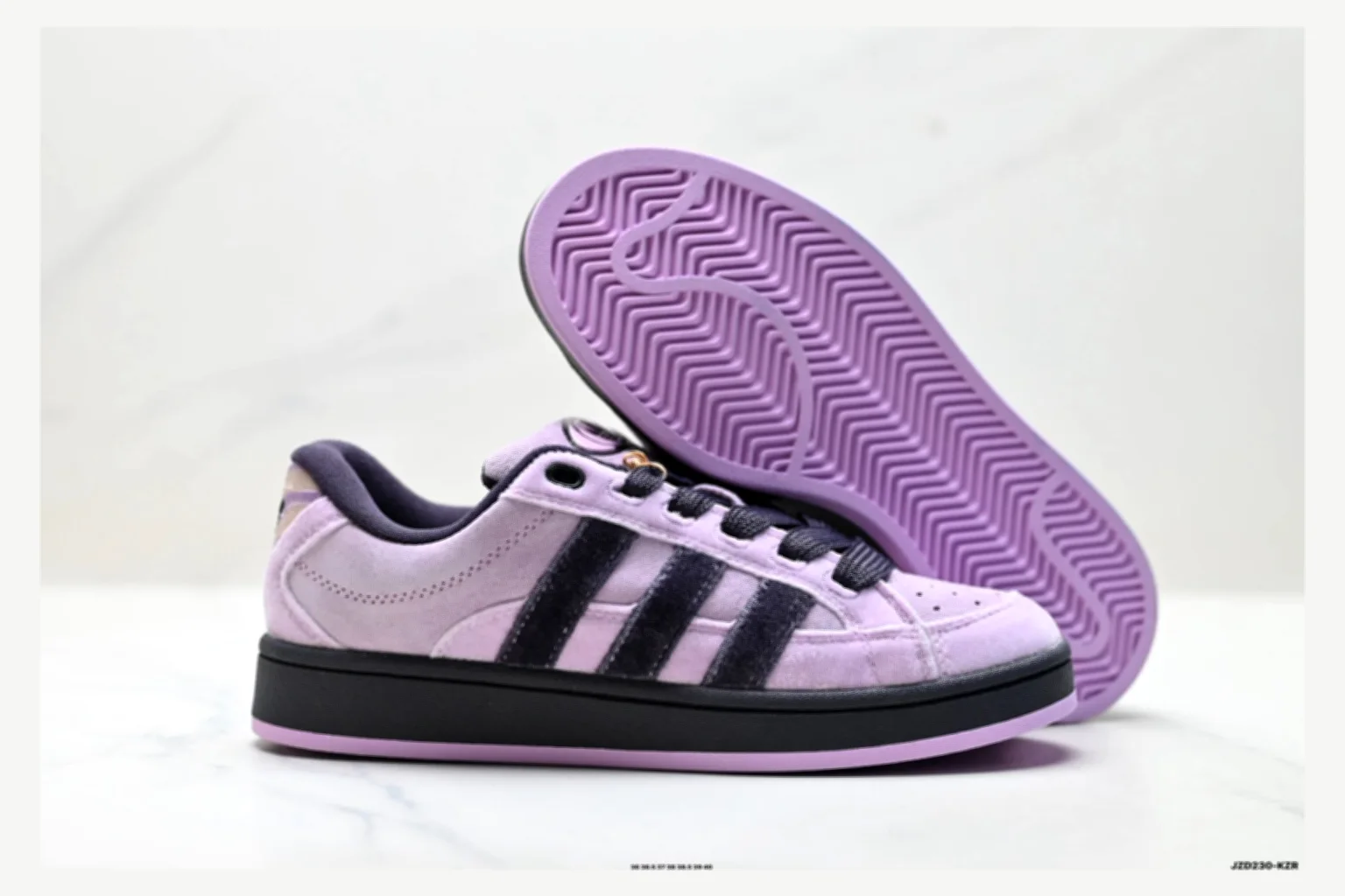 Adidas Campus Lavender Black Low Top value find image SKU 1182167518 thumbnail 5