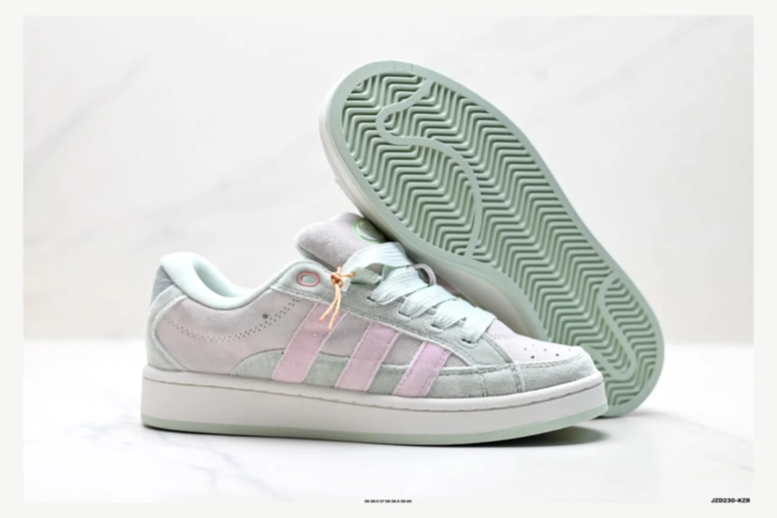 Adidas Campus Mint Pink Low Top value find image SKU 1182167517 thumbnail 5