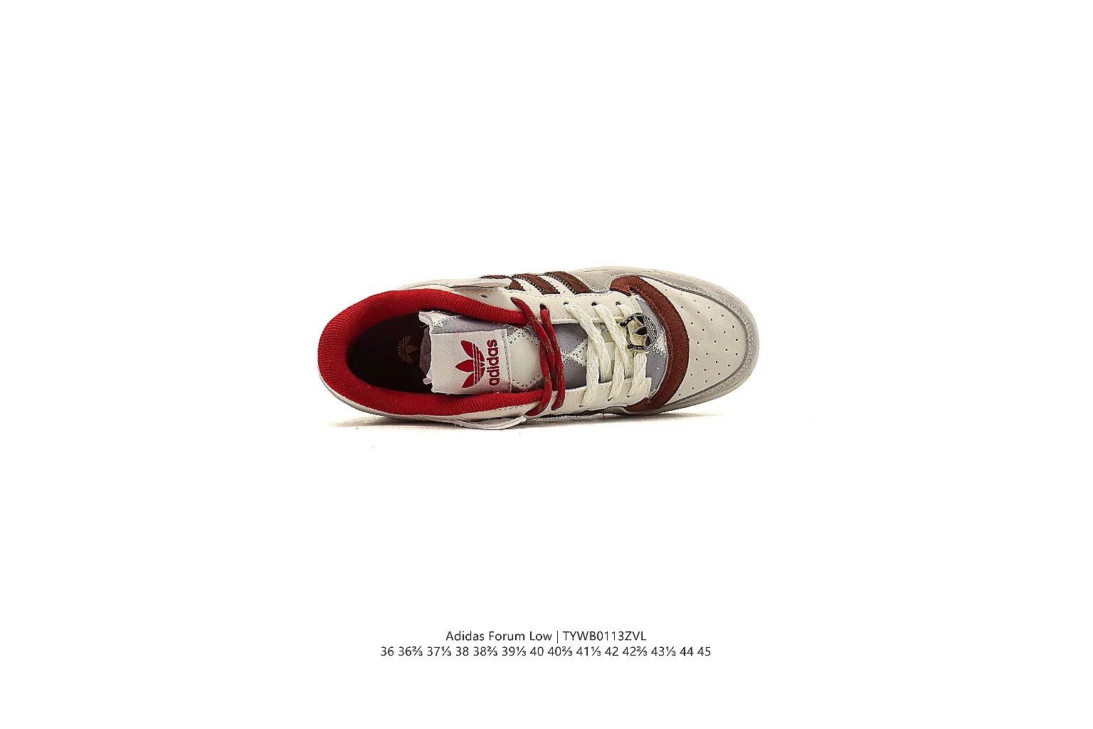 kakofindlist.com Adidas Cream Red Low Platform 0862 Cream Red low-top product image thumbnail 4