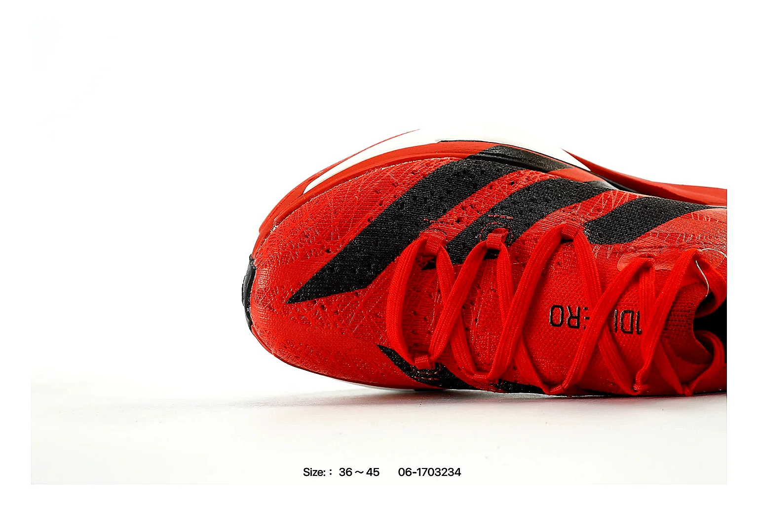 kakofindlist.com Adidas Red Black Performance Runner 1529 Red Black runner product image thumbnail 5