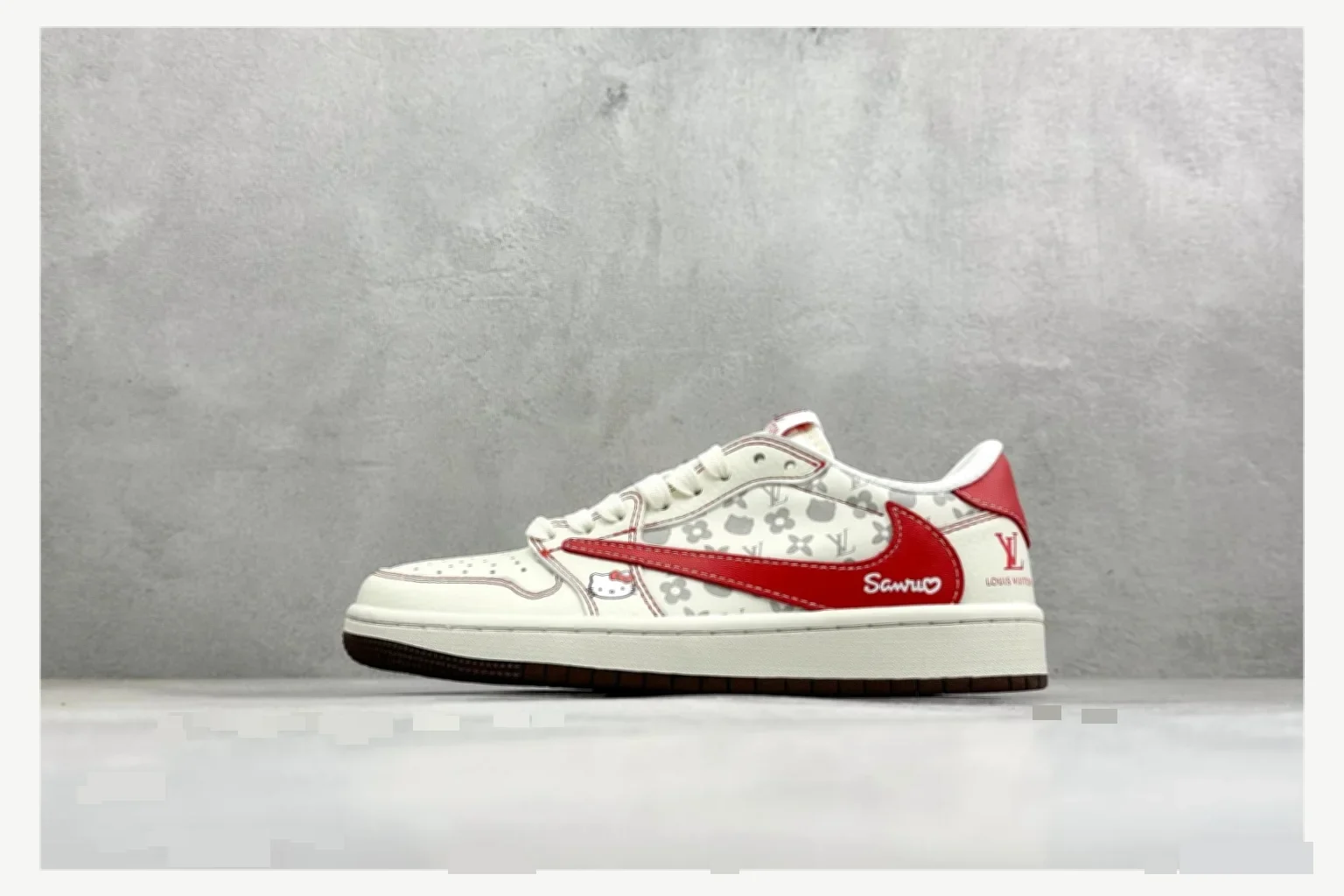 Adidas Samba White Red Low Top value find image SKU 1182167385