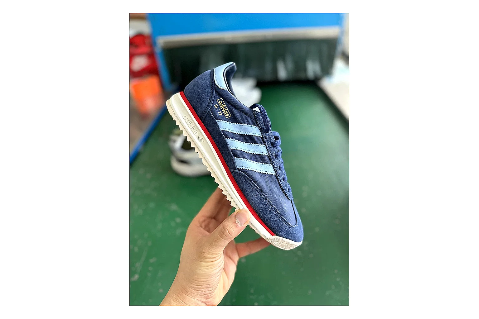 Blue-red Adidas SL 72 RS saved as an under-$40 small-haul option thumbnail 2