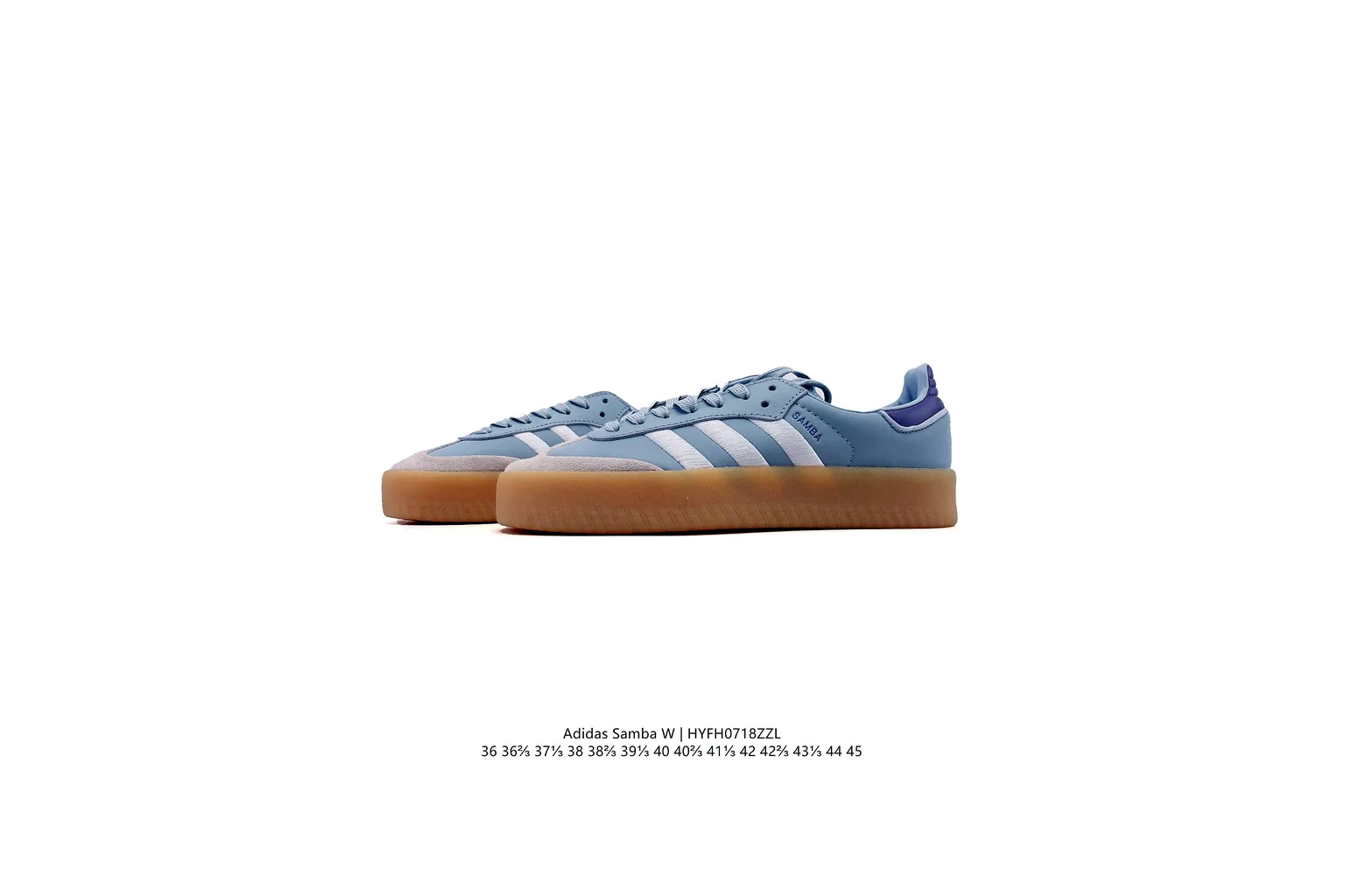 Adidas Handball Spezial Blue Gum gum sole terrace six photo view thumbnail 2