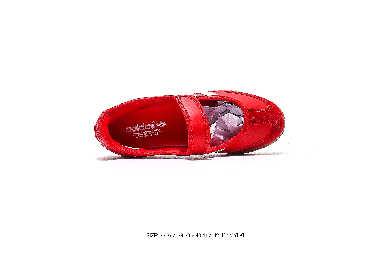 Adidas terrace low-top Red Gum 4387 budget find six-photo gallery thumbnail 4