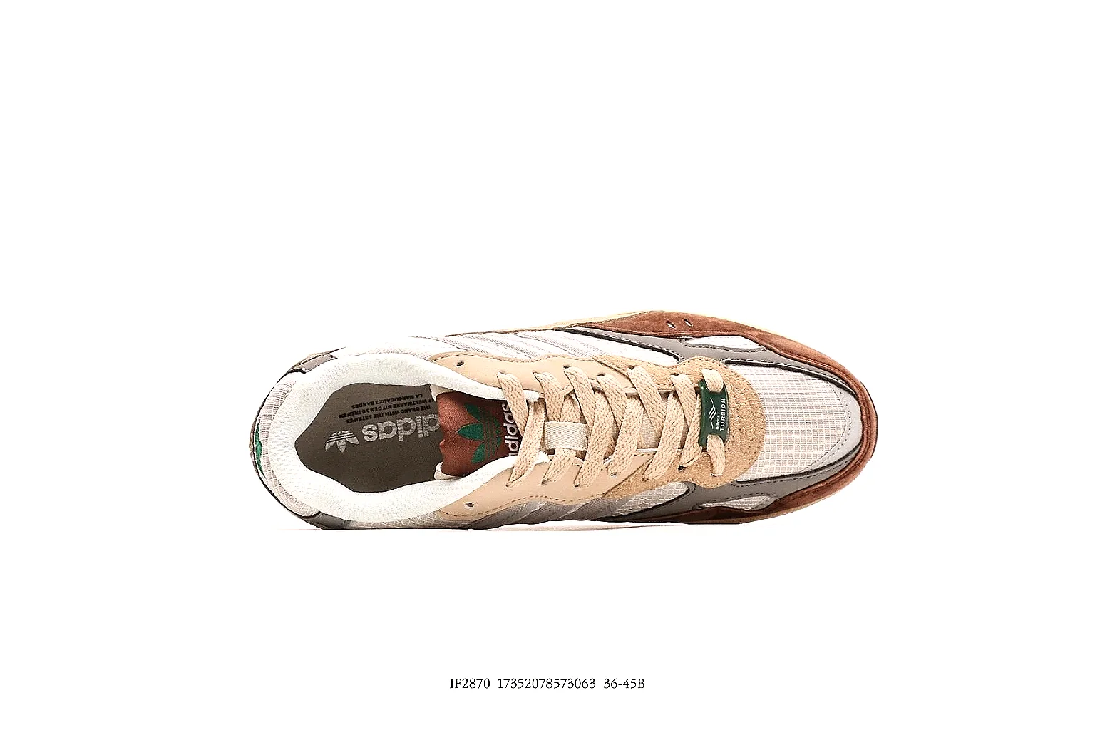 Adidas Torsion brown beige retro runner CNY 400 find thumbnail 3