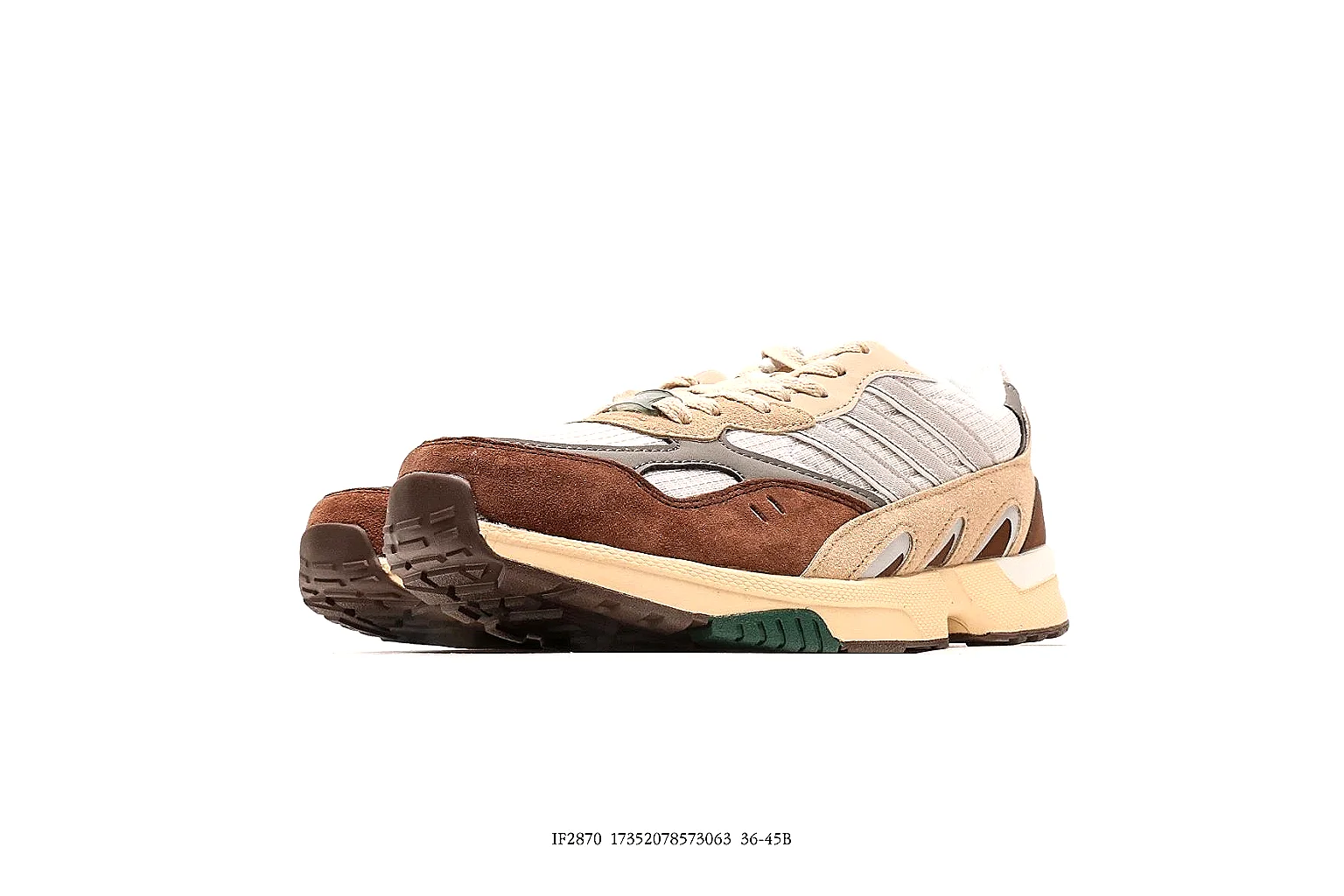 Adidas Torsion brown beige retro runner CNY 400 find thumbnail 5
