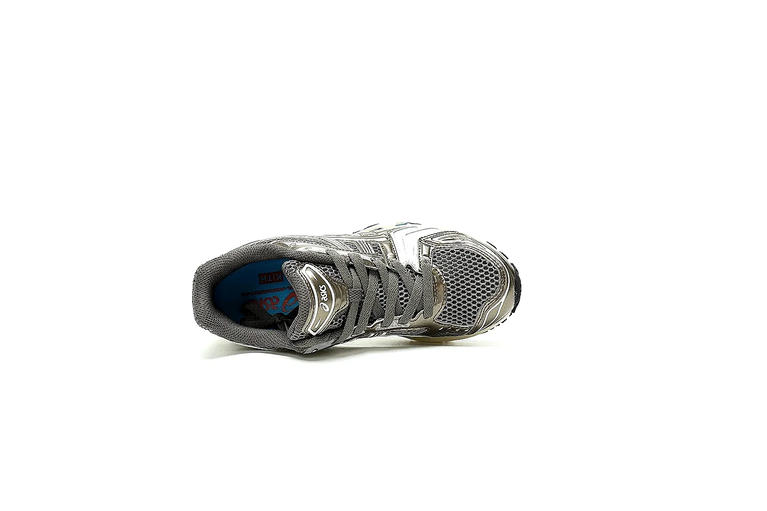 ASICS Gel-Kayano 14 metallic runner front pair value find thumbnail 3