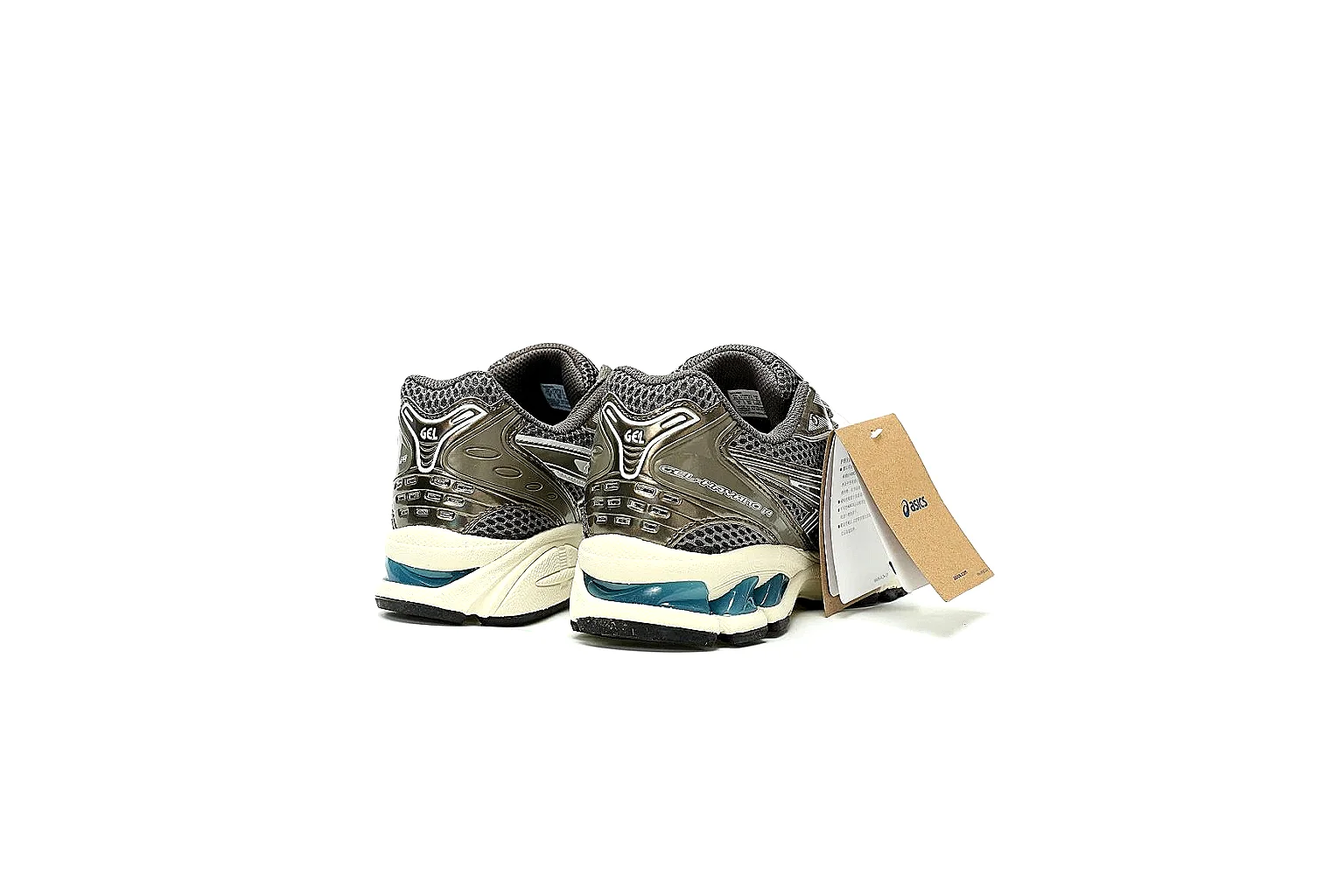 ASICS Gel-Kayano 14 metallic runner front pair value find thumbnail 6