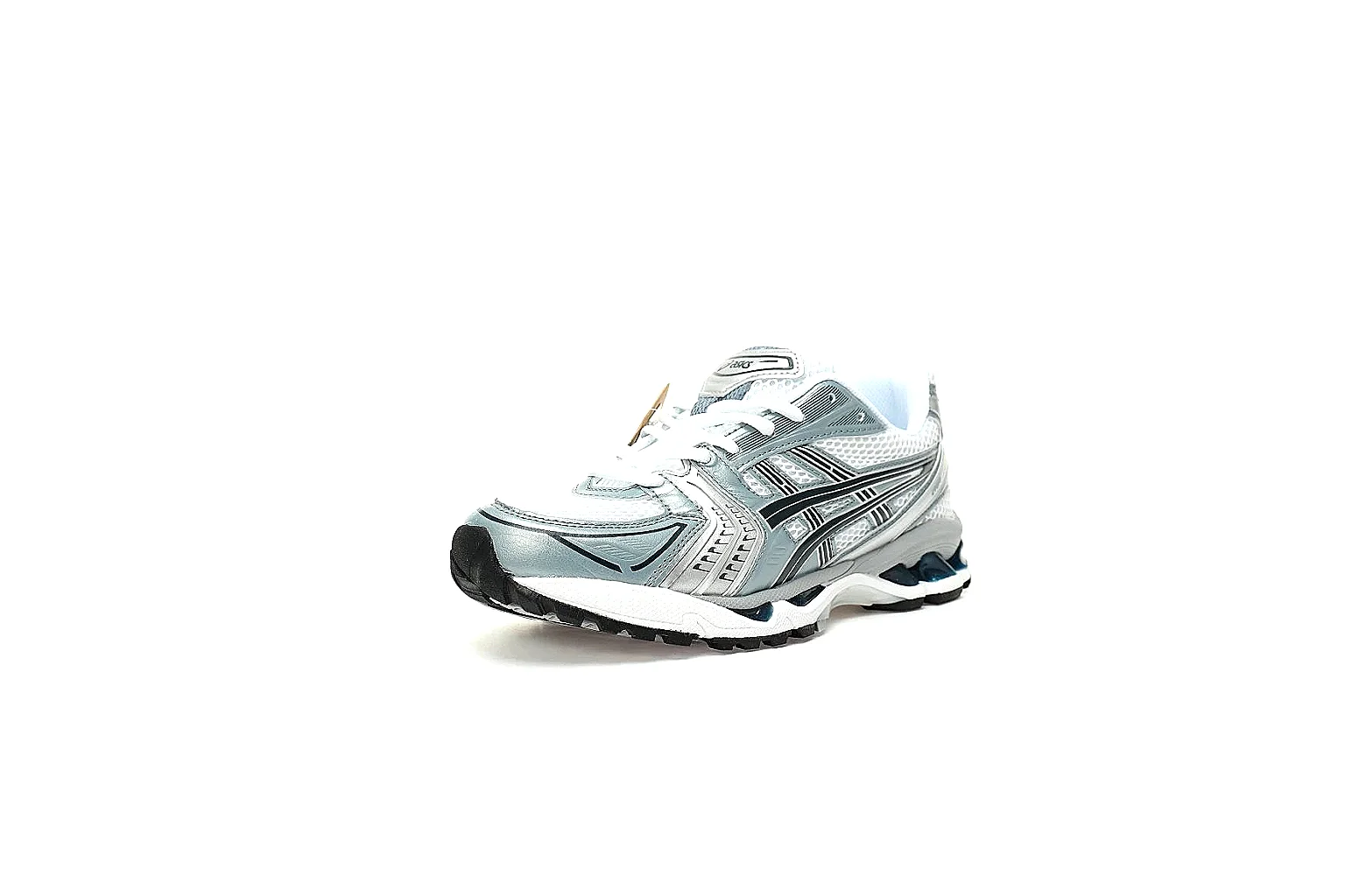 ASICS GEL-Kayano silver white runner value find gallery thumbnail 2