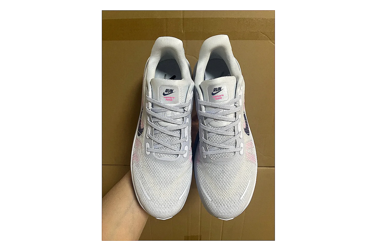 Asics Gel Runner White Purple budget find photo showing white mesh-leather runner upper, purple Asics accents, retro running shape, and cushioned sole thumbnail 2