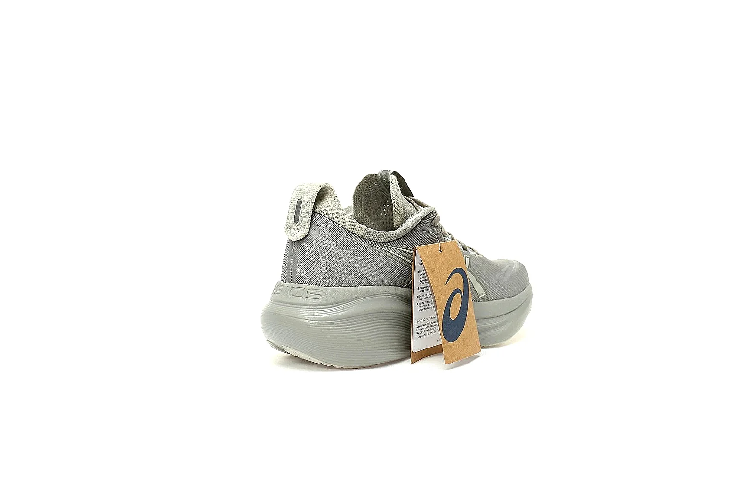 ASICS light grey platform runner 9814 on white background for value list thumbnail 3