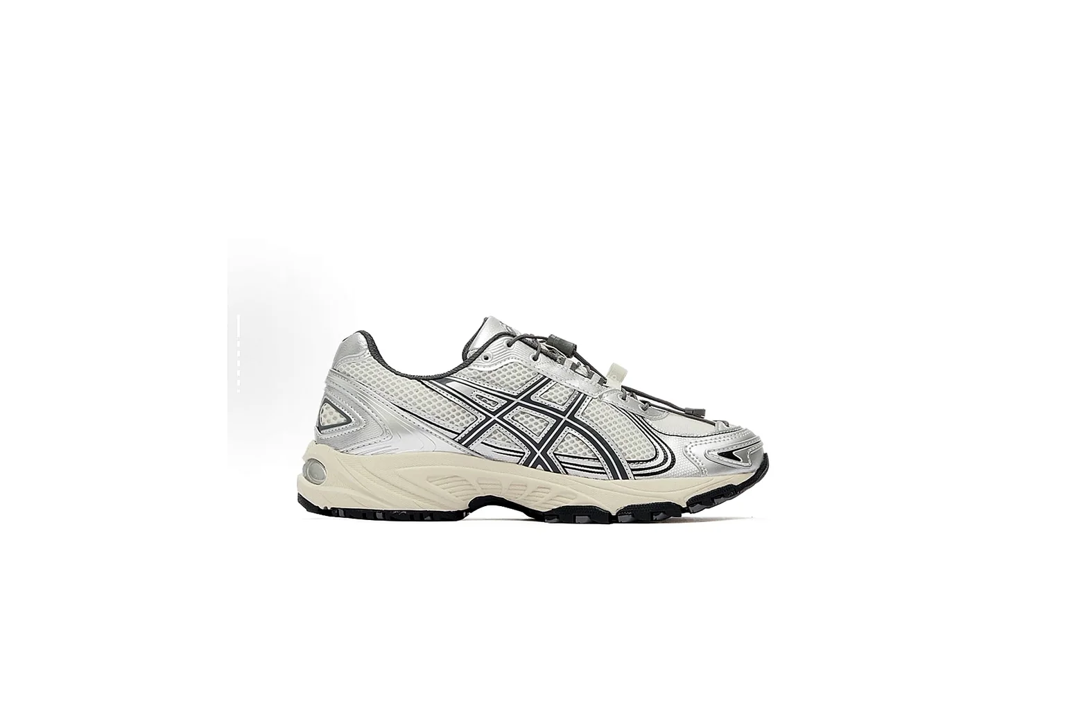 Asics Gel-Kayano 14 Silver Grey gel runner six photo view thumbnail 2