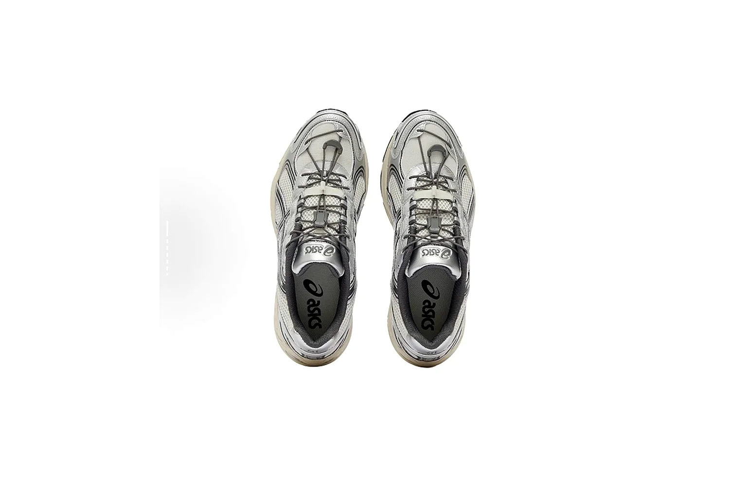 Asics Gel-Kayano 14 Silver Grey gel runner six photo view thumbnail 3