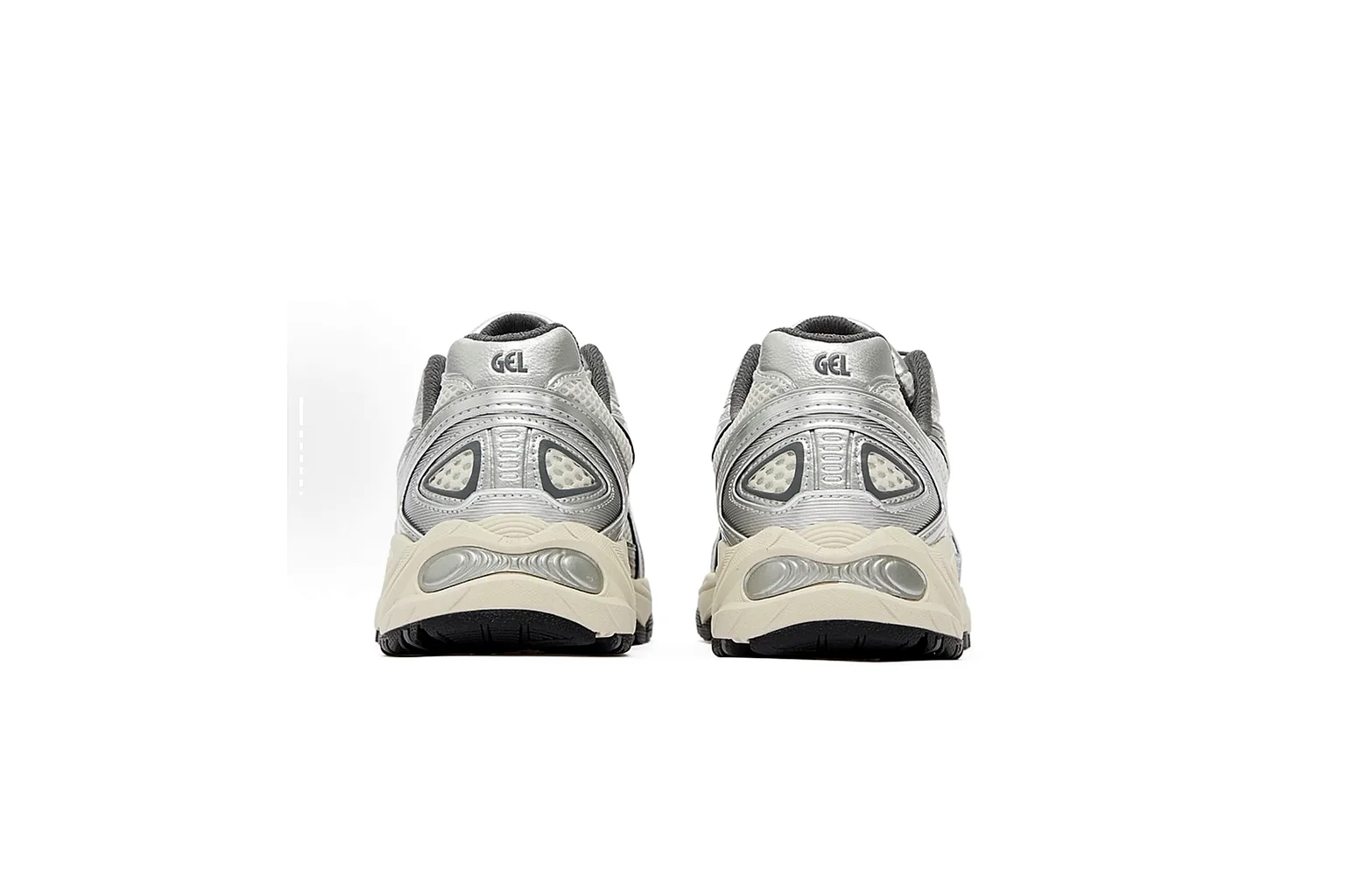 Asics Gel-Kayano 14 Silver Grey gel runner six photo view thumbnail 4