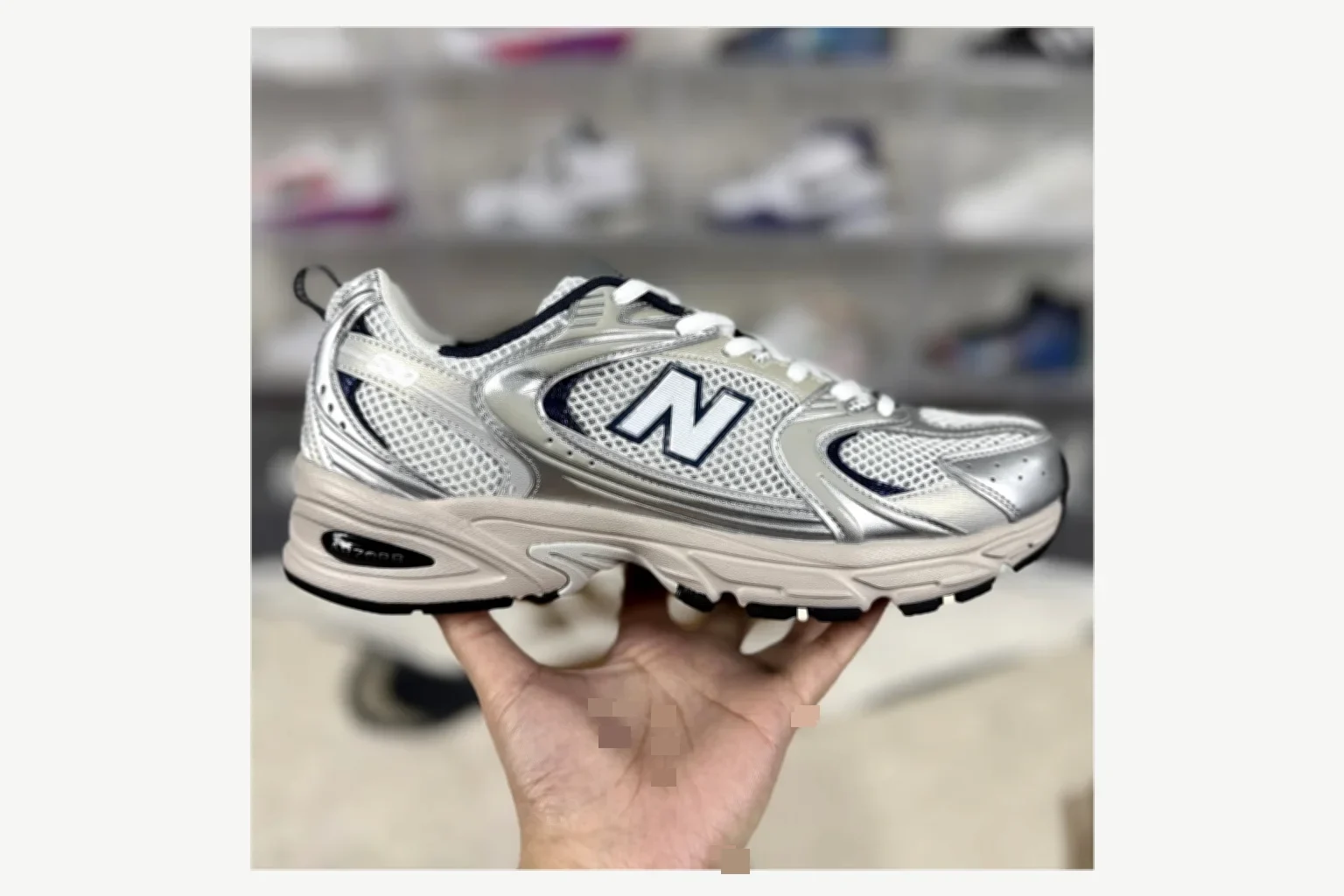 New Balance 530 White Black Runner value find image SKU 1194924648