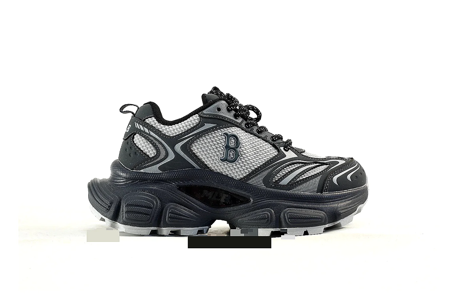Balenciaga track-style runner Black Gray 1729 budget shortlist note six-photo gallery