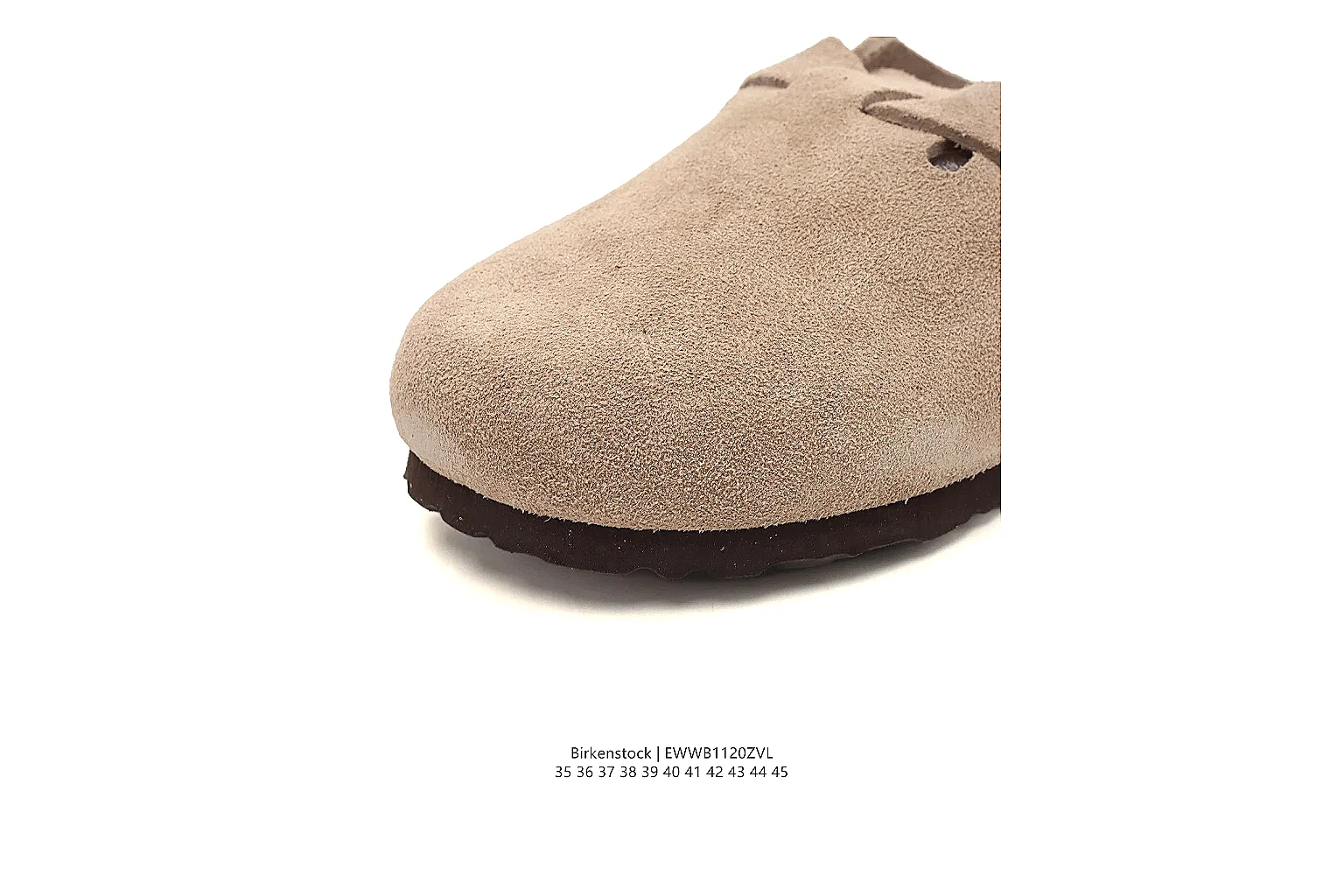 kakofindlist.com Birkenstock Beige Suede Clog 0873 Beige mule product image thumbnail 5