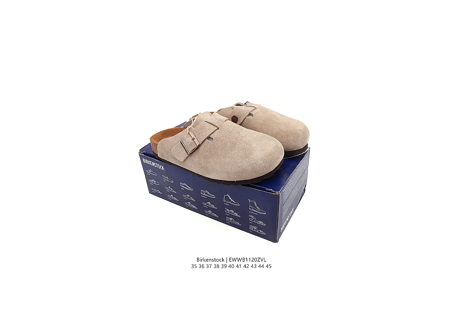 kakofindlist.com Birkenstock Beige Suede Clog 0873 Beige mule product image thumbnail 6