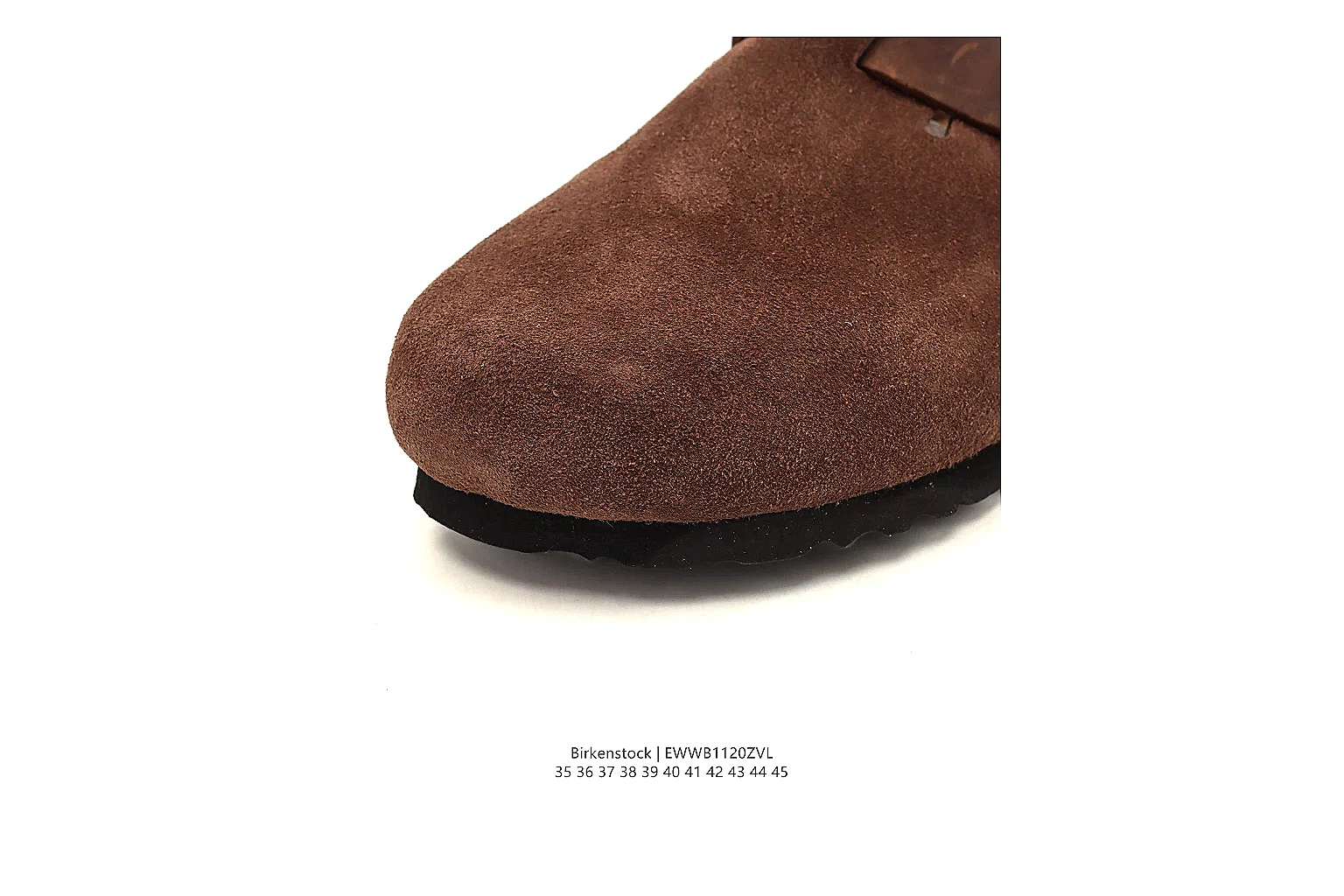 kakofindlist.com Birkenstock Brown Suede Clog 0876 Brown mule product image thumbnail 5
