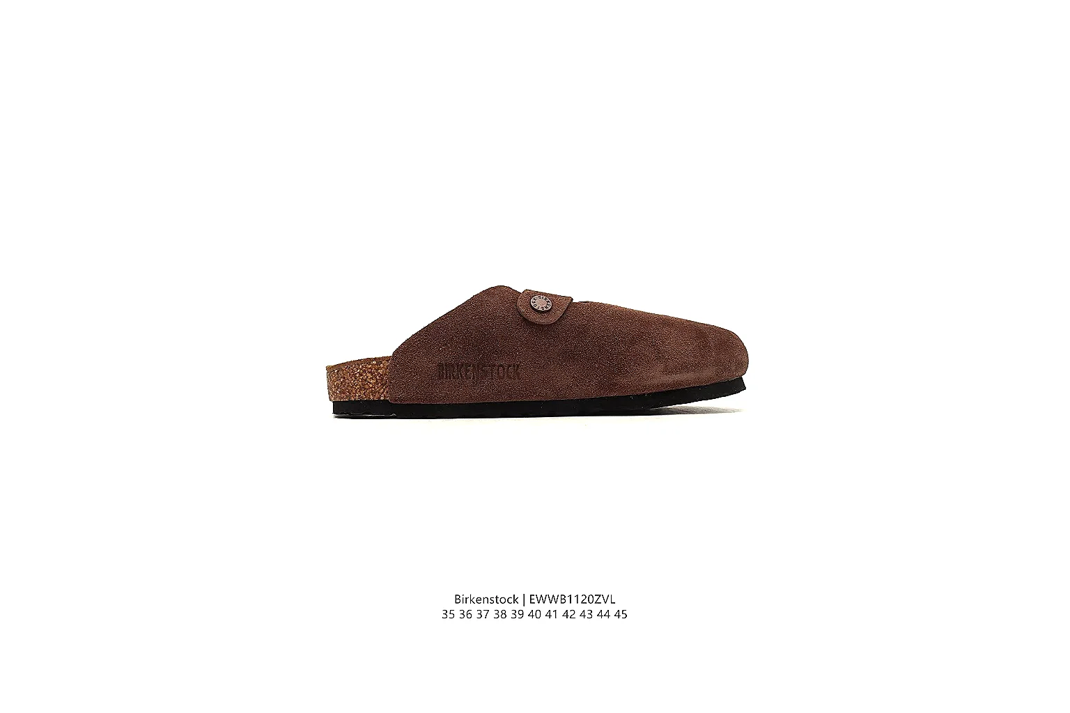 kakofindlist.com Birkenstock Chestnut Suede Clog 0867 Chestnut mule product image thumbnail 3