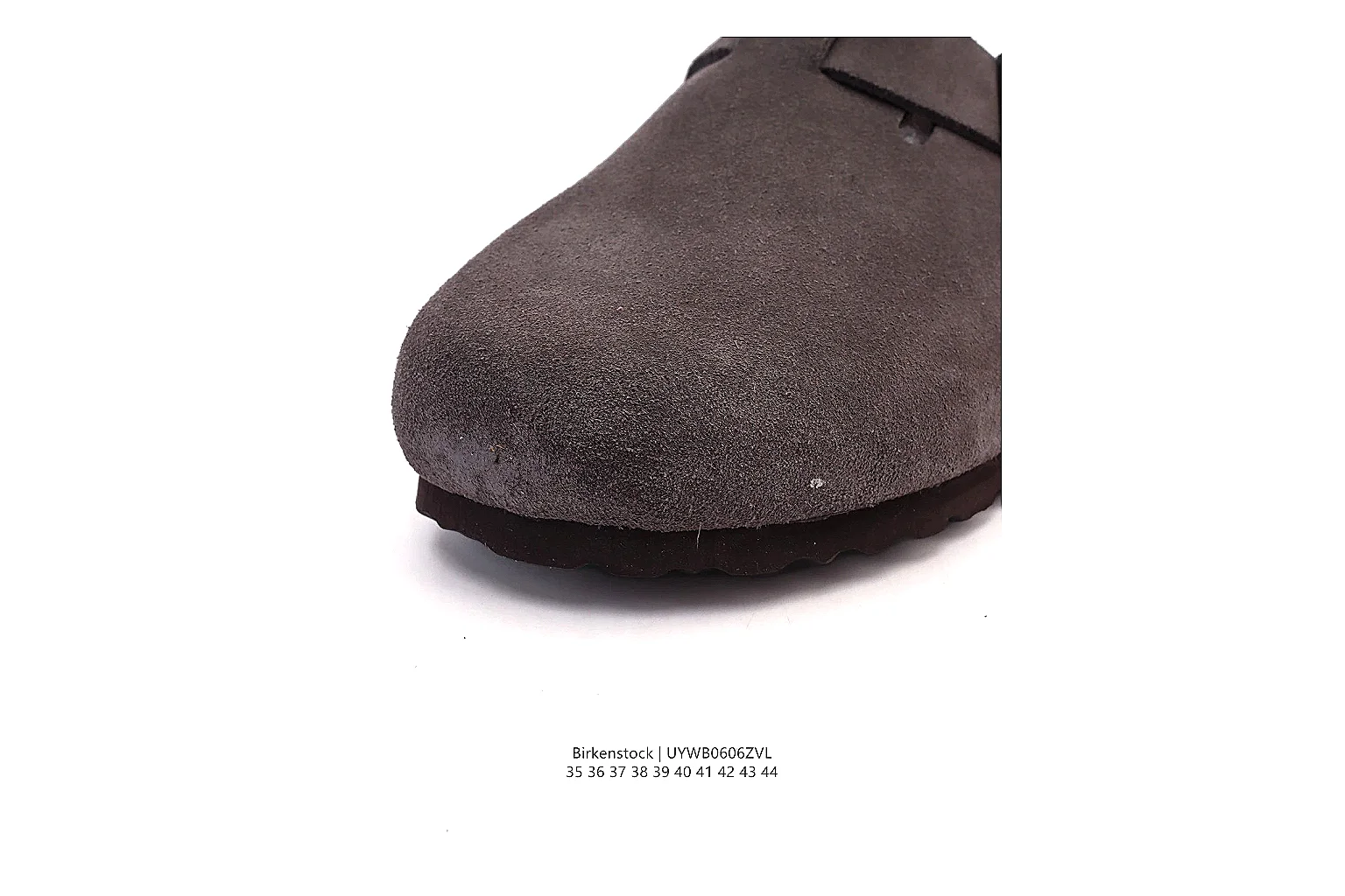 kakofindlist.com Birkenstock Dark Grey Suede Clog 0889 Dark Grey mule product image thumbnail 5