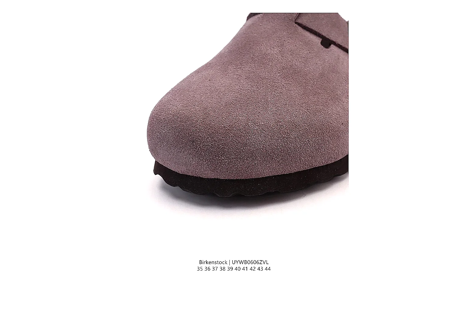kakofindlist.com Birkenstock Mauve Suede Clog 0896 Mauve mule product image thumbnail 5