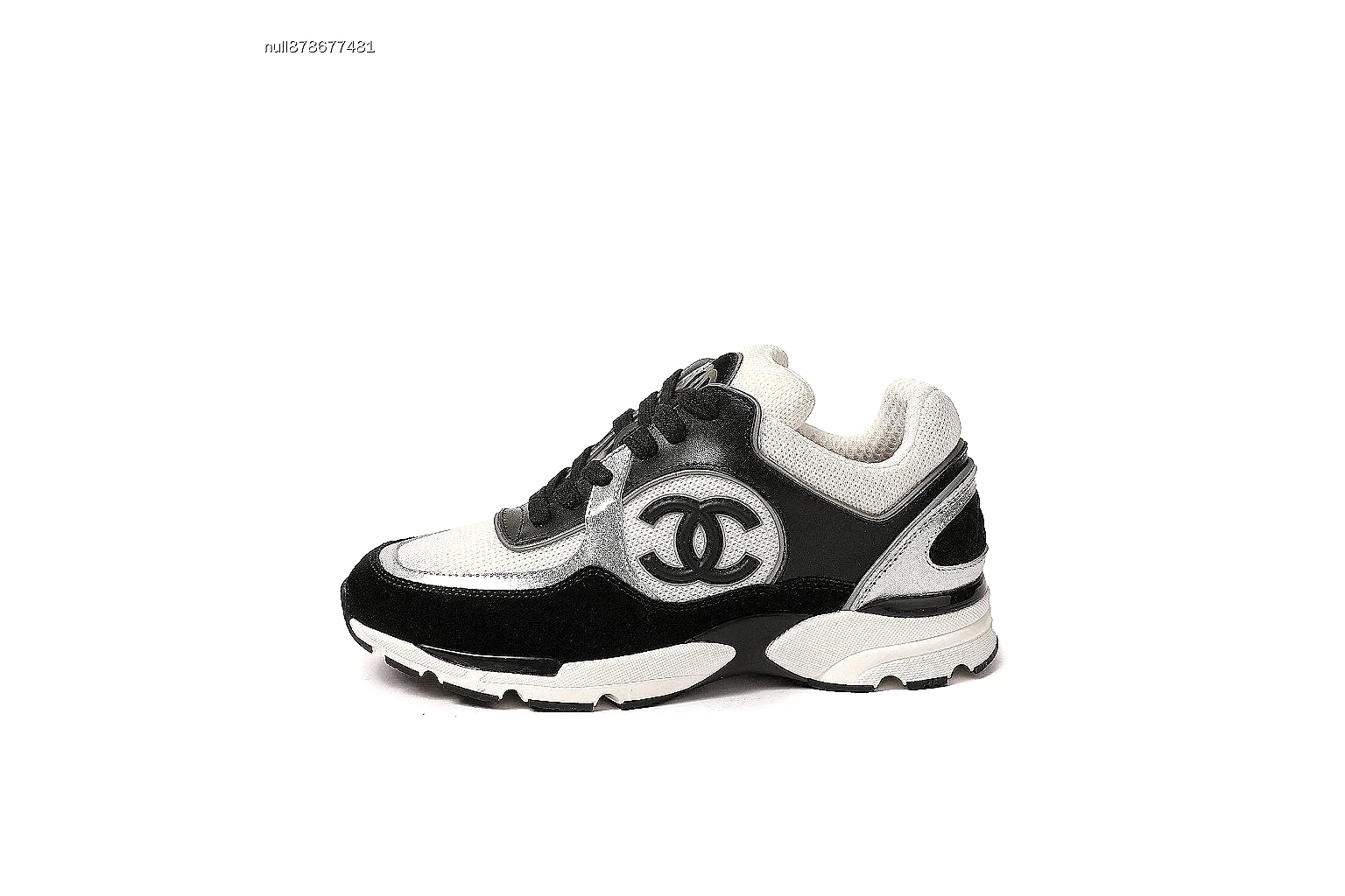 Kako Find List budget photos for Chanel Black White Runner Sneaker