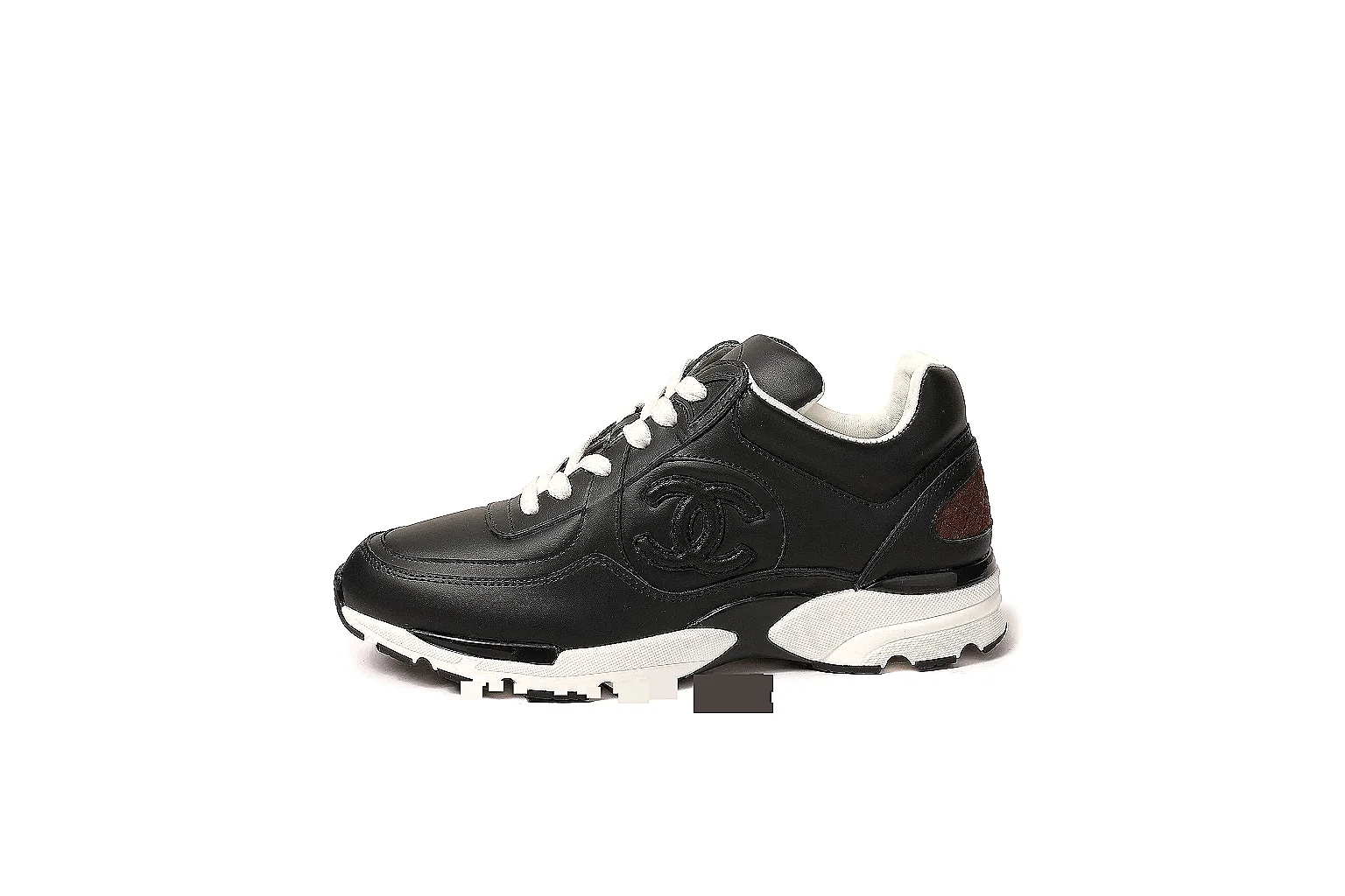 kakofindlist.com Chanel Black CC Runner 3705 Black runner product image
