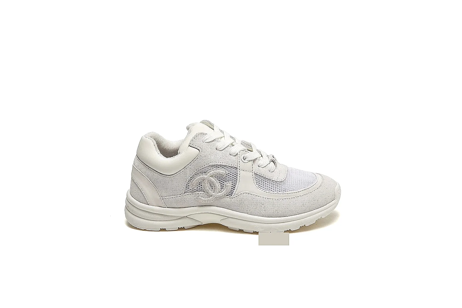 kakofindlist.com Chanel White CC Runner 2774 White runner product image