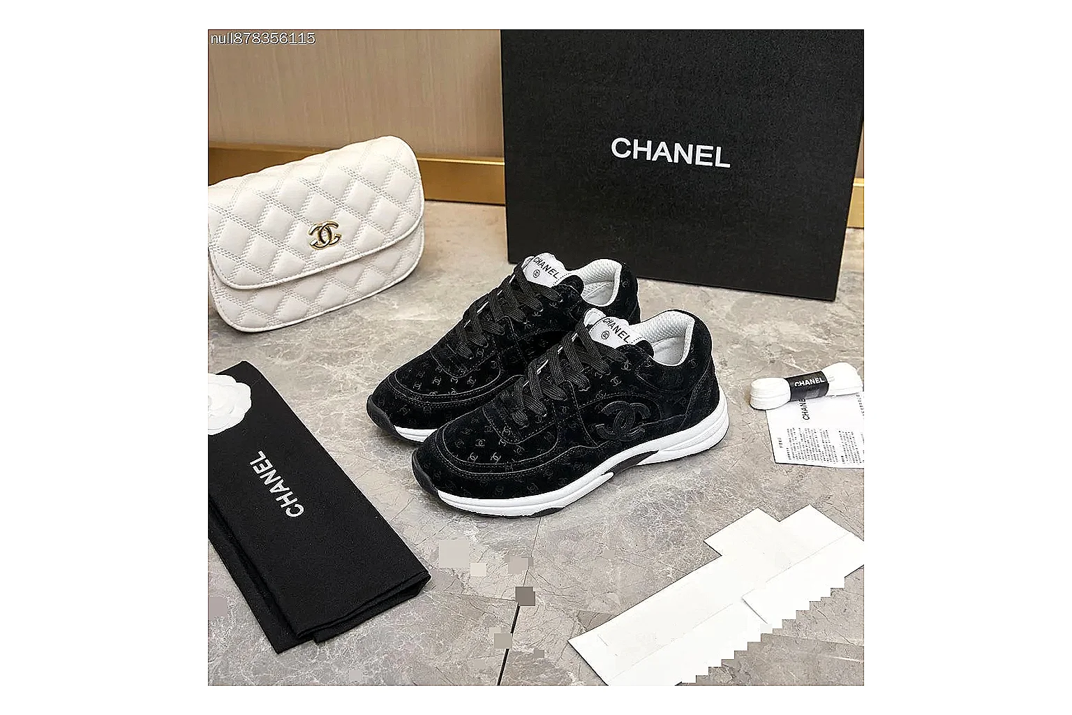 Kako Find List budget photos for Chanel White Runner Sneaker