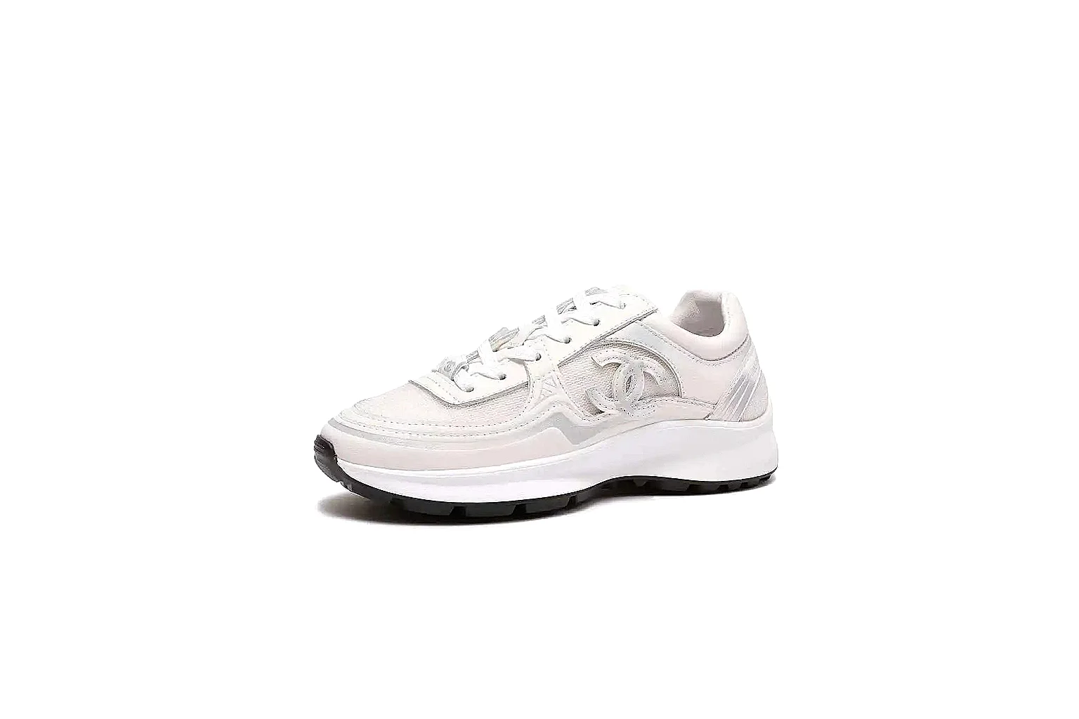 Kako Find List budget photos for Chanel White Runner Sneaker