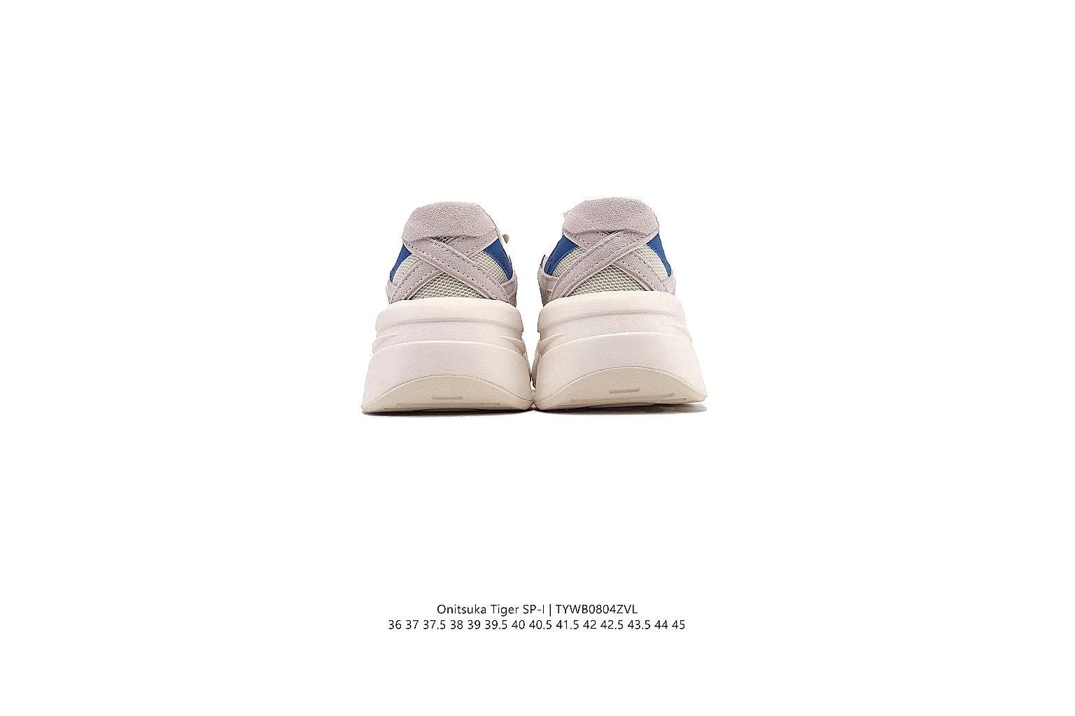 kakofindlist.com Cream Blue Chunky Runner 0443 Cream Blue runner product image thumbnail 5