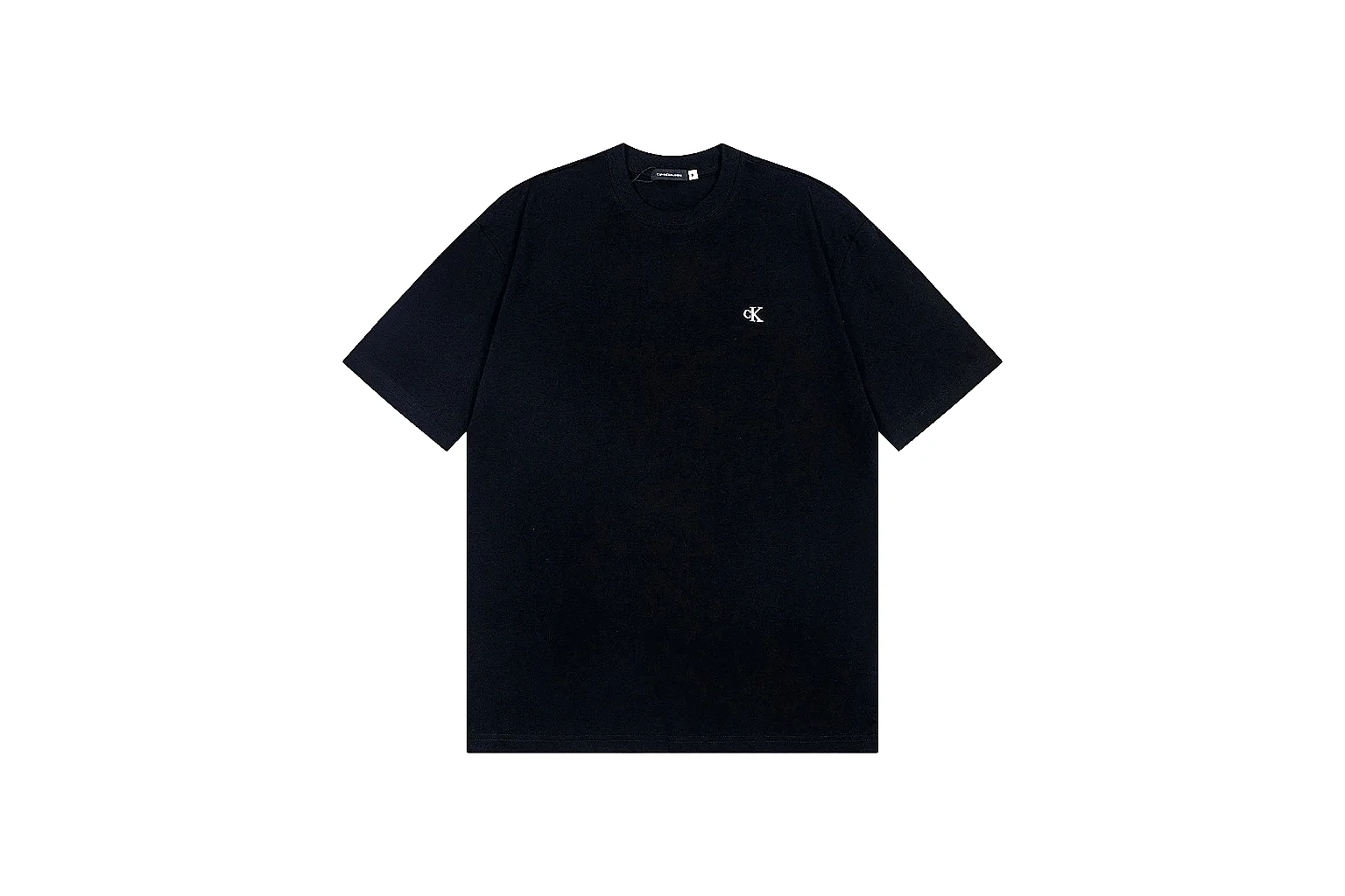 kakofindlist.com Calvin Klein Black Logo Tee 0547 Black short-sleeve-tee product image