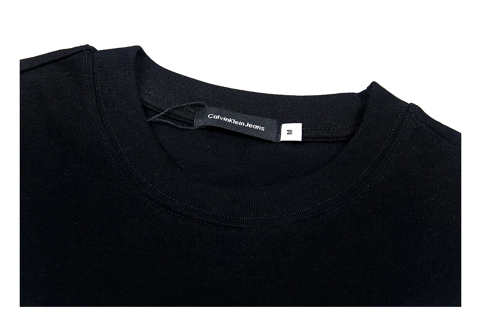 kakofindlist.com Calvin Klein Black Logo Tee 0547 Black short-sleeve-tee product image thumbnail 2