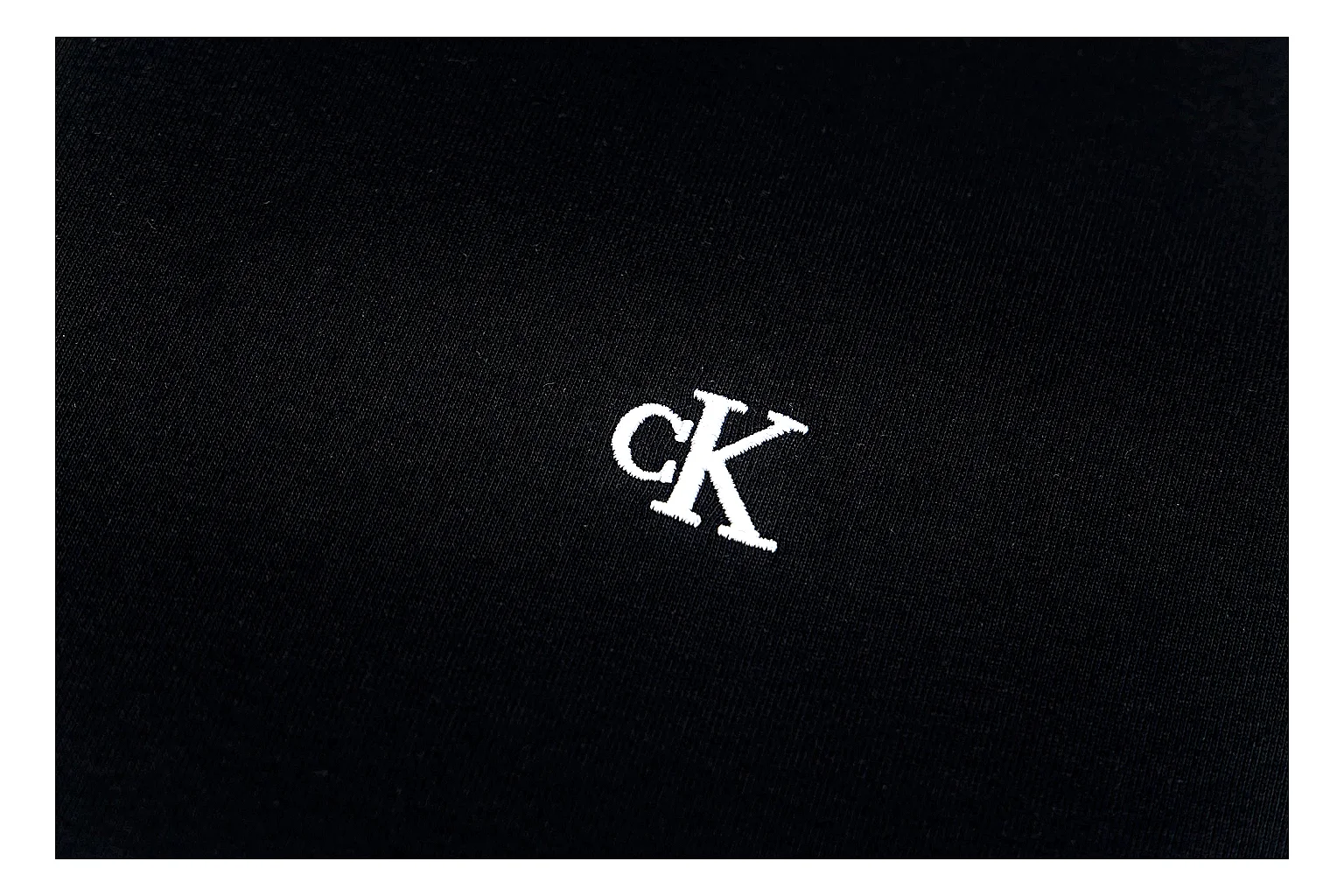 kakofindlist.com Calvin Klein Black Logo Tee 0547 Black short-sleeve-tee product image thumbnail 6