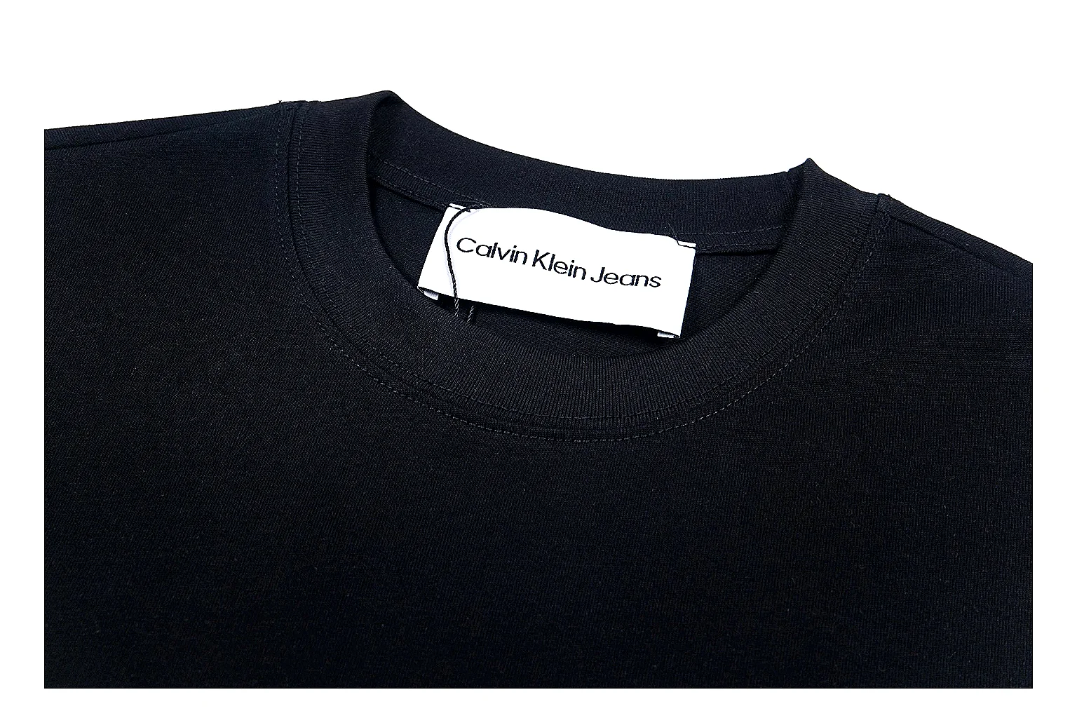 kakofindlist.com Calvin Klein Black Logo Logo Tee 0583 Black Logo short-sleeve-tee product image thumbnail 4
