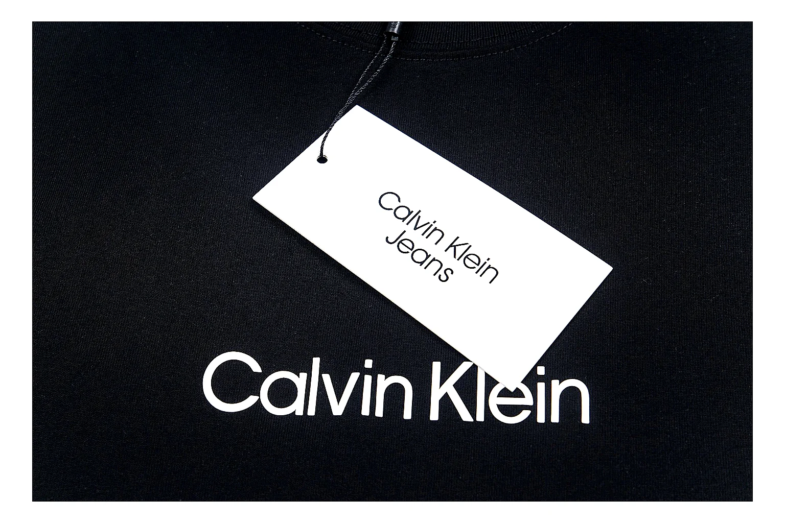 kakofindlist.com Calvin Klein Black Logo Logo Tee 0583 Black Logo short-sleeve-tee product image thumbnail 6