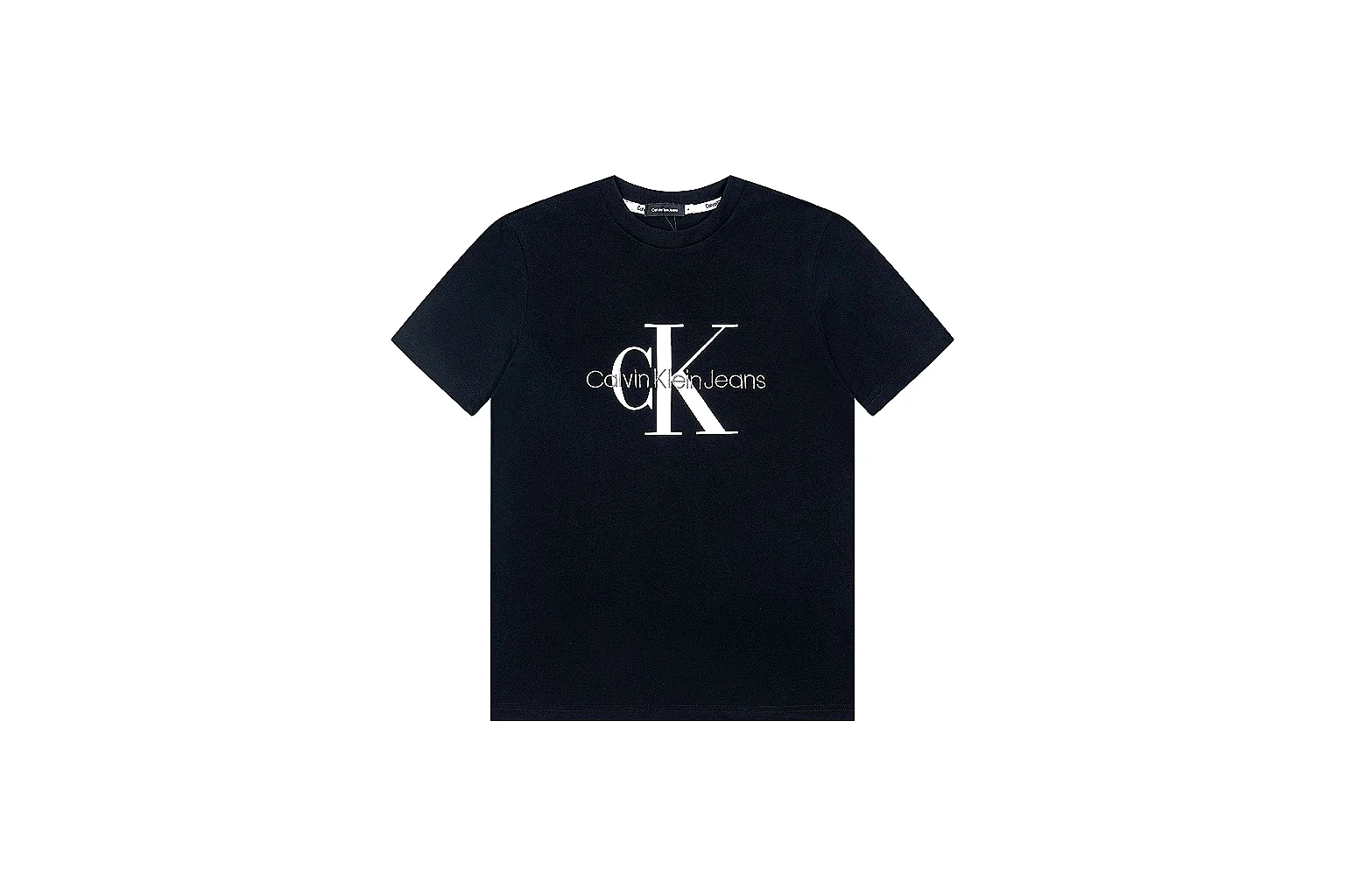 kakofindlist.com Calvin Klein Black CK Logo Logo Tee 0611 Black CK Logo short-sleeve-tee product image