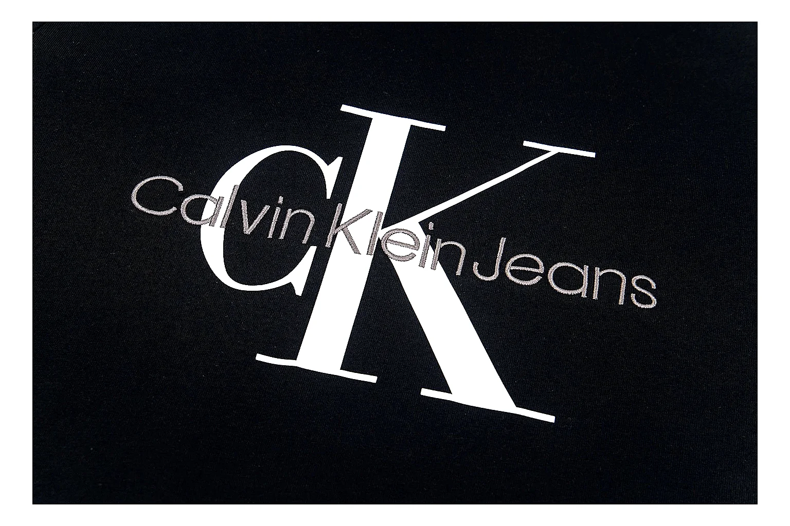 kakofindlist.com Calvin Klein Black CK Logo Logo Tee 0611 Black CK Logo short-sleeve-tee product image thumbnail 6