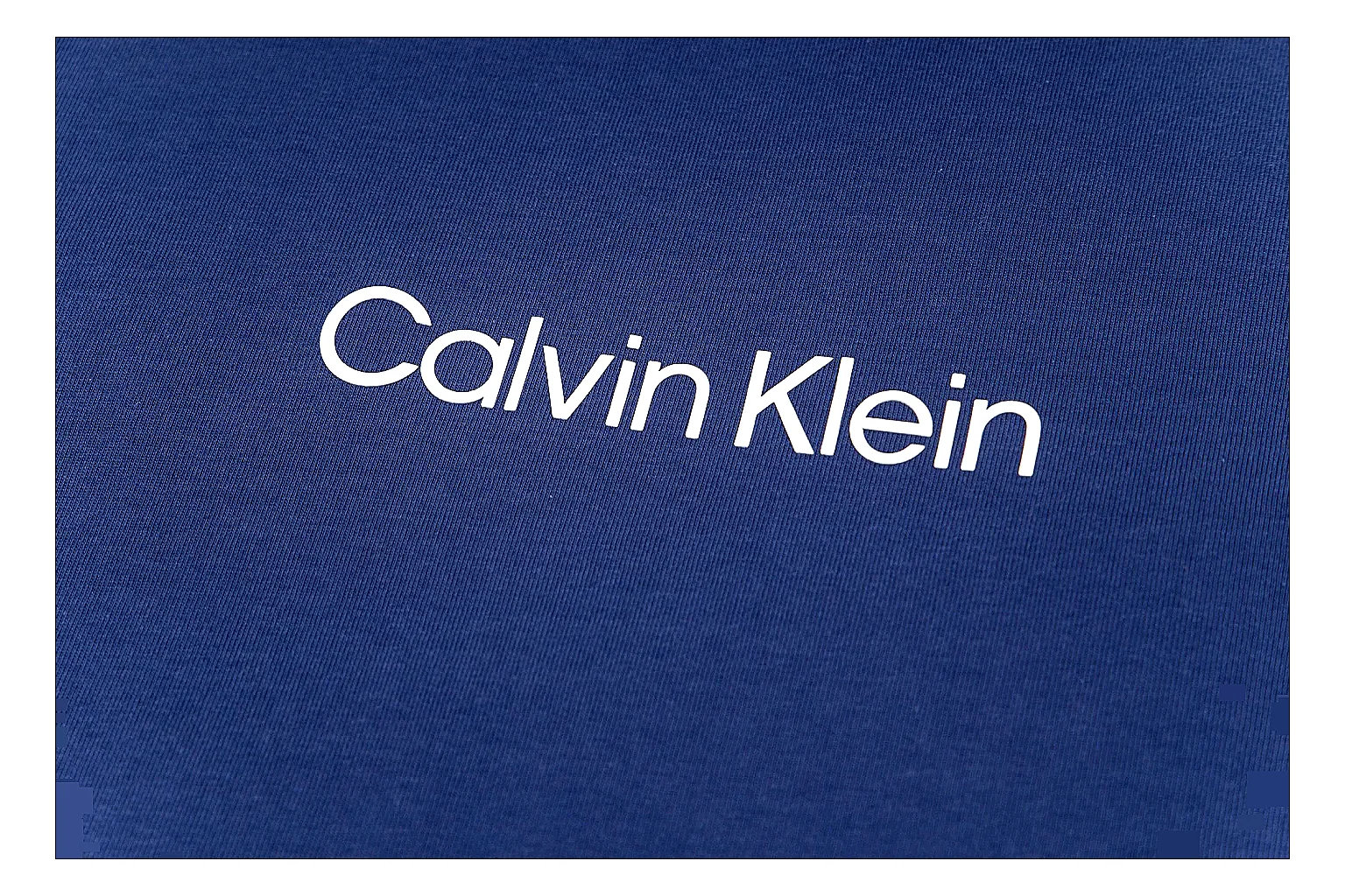 kakofindlist.com Calvin Klein Blue Logo Tee 0577 Blue short-sleeve-tee product image thumbnail 2