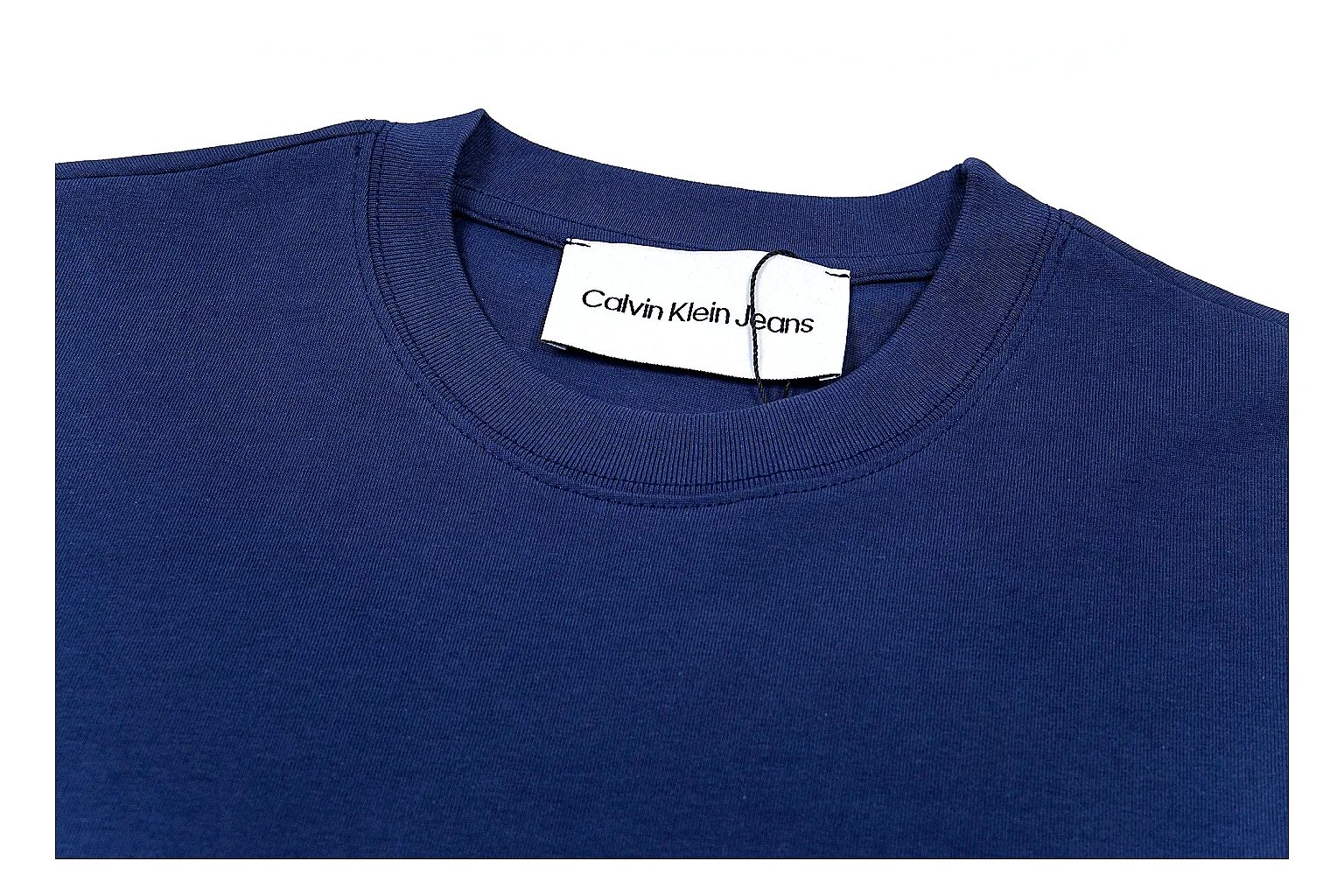 kakofindlist.com Calvin Klein Blue Logo Tee 0577 Blue short-sleeve-tee product image thumbnail 6