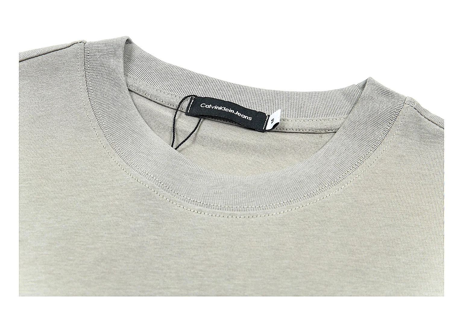 kakofindlist.com Calvin Klein Grey Small Logo Logo Tee 0554 Grey Small Logo short-sleeve-tee product image thumbnail 6