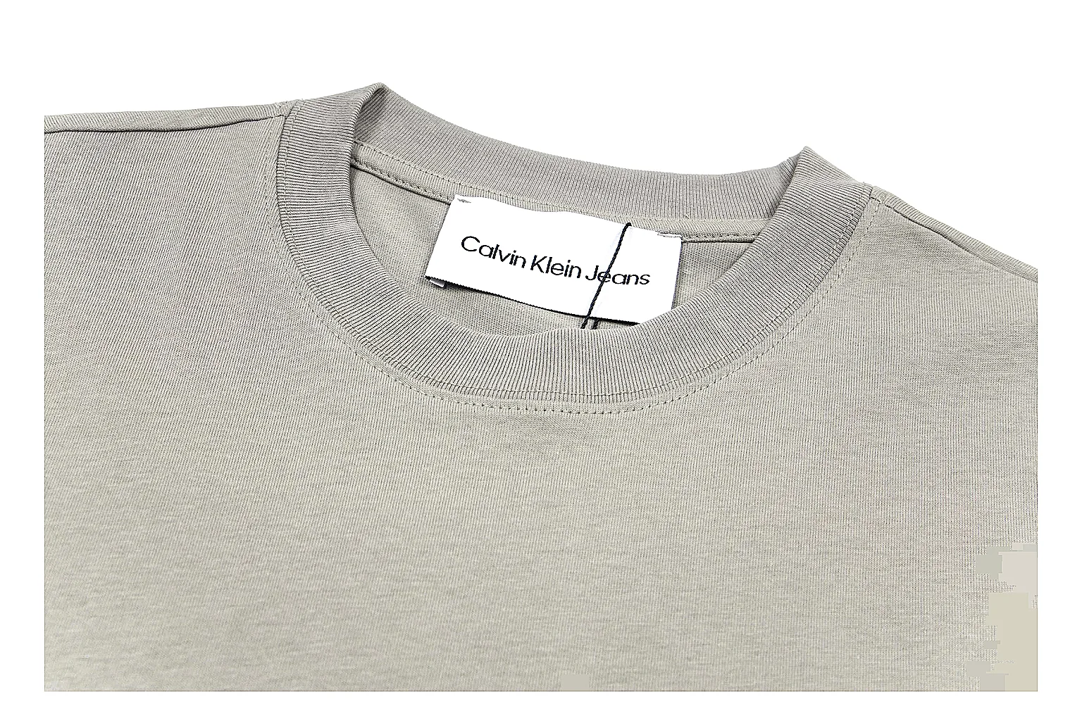 kakofindlist.com Calvin Klein Grey Logo Tee 0568 Grey short-sleeve-tee product image thumbnail 2