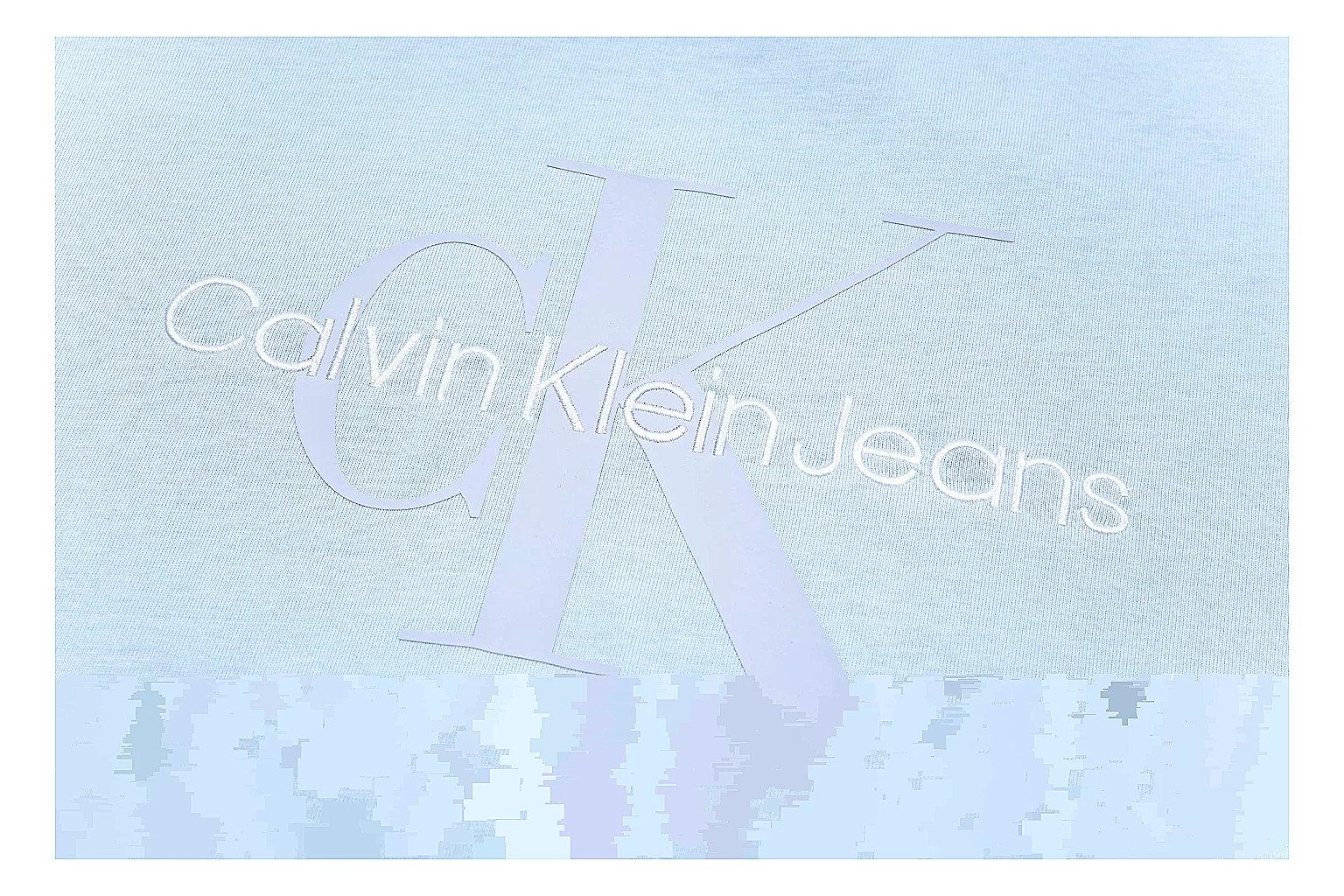 kakofindlist.com Calvin Klein Light Blue Logo Logo Tee 0602 Light Blue Logo short-sleeve-tee product image thumbnail 2
