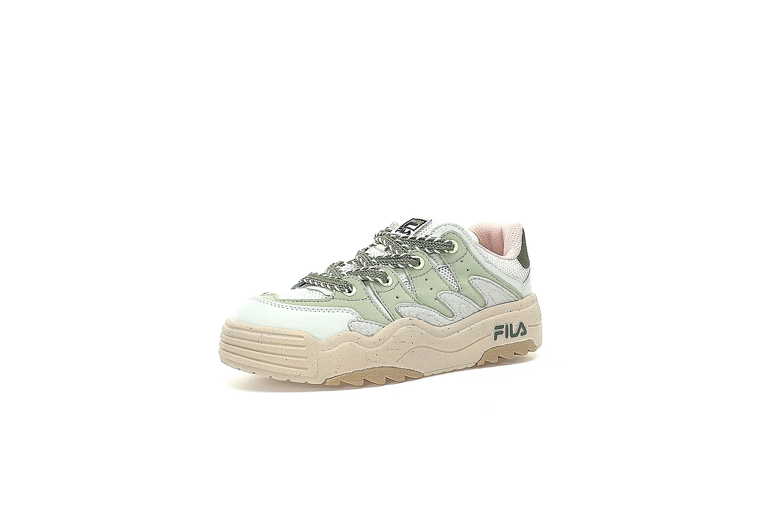 Kako Find List budget photos for Fila Beige Green Low Sneaker